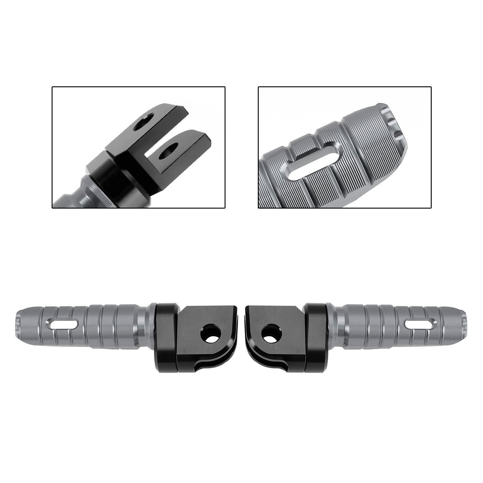 Front Footrests Foot Pegs fit for KAWASAKI ZX-4R ZX-4RR 24-25 NINJA 400 2018-2024