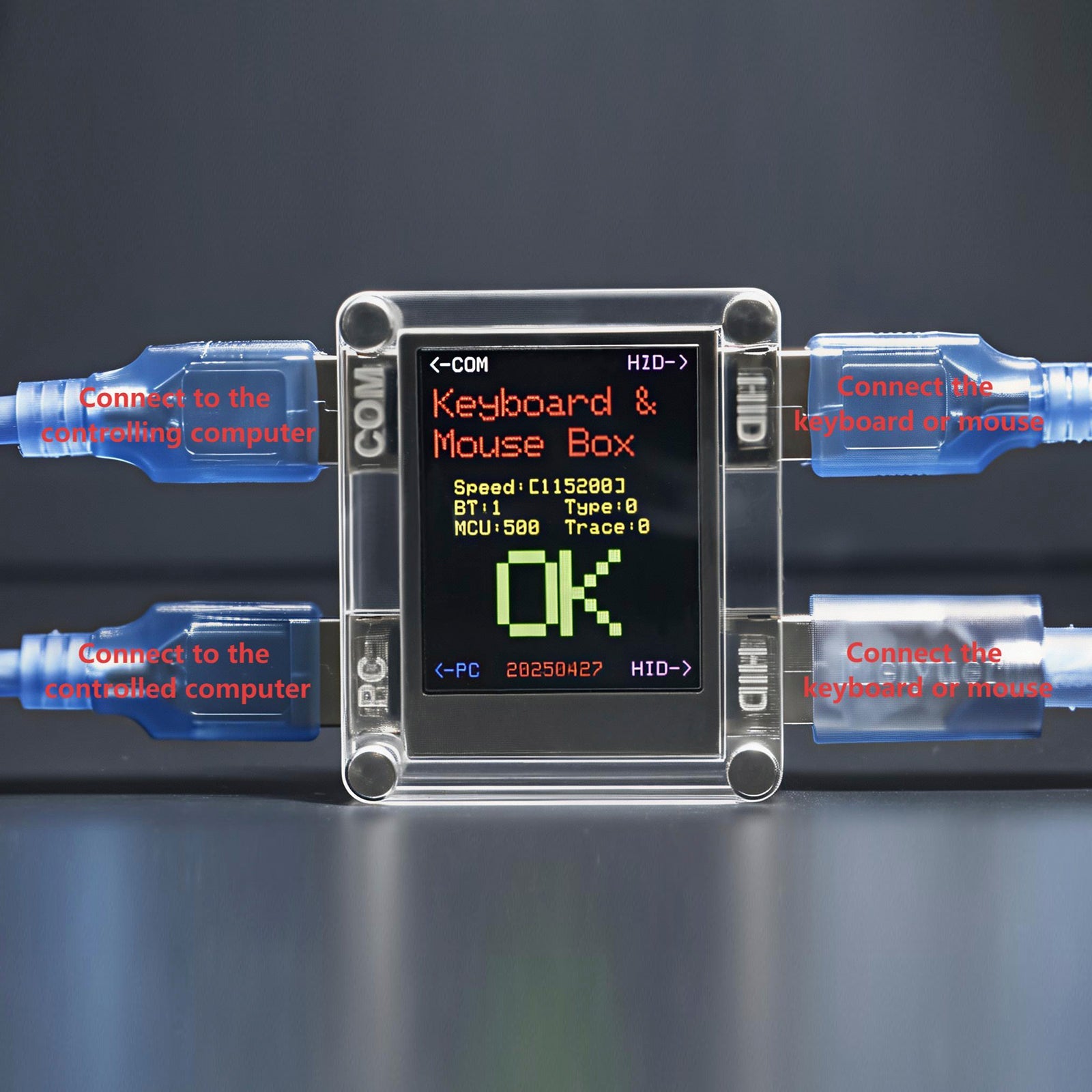 Kmbox Keyboard Mouse Controller Dual Machine Control Learning Development Board