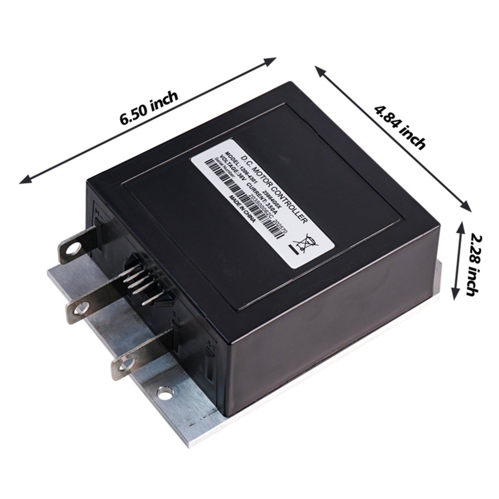 For 1994-2019 E-Z-GO Medalist and TXT Carts with Series Motor 1206-4301 5 Pin Speed Controller