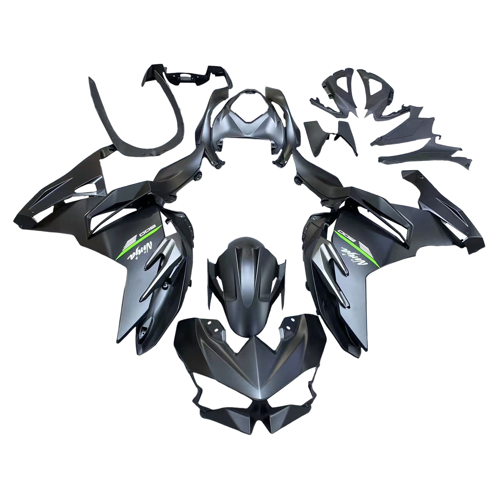 Injection Fairing Kit Bodywork ABS fit For Kawasaki Ninja 500 2024-2025