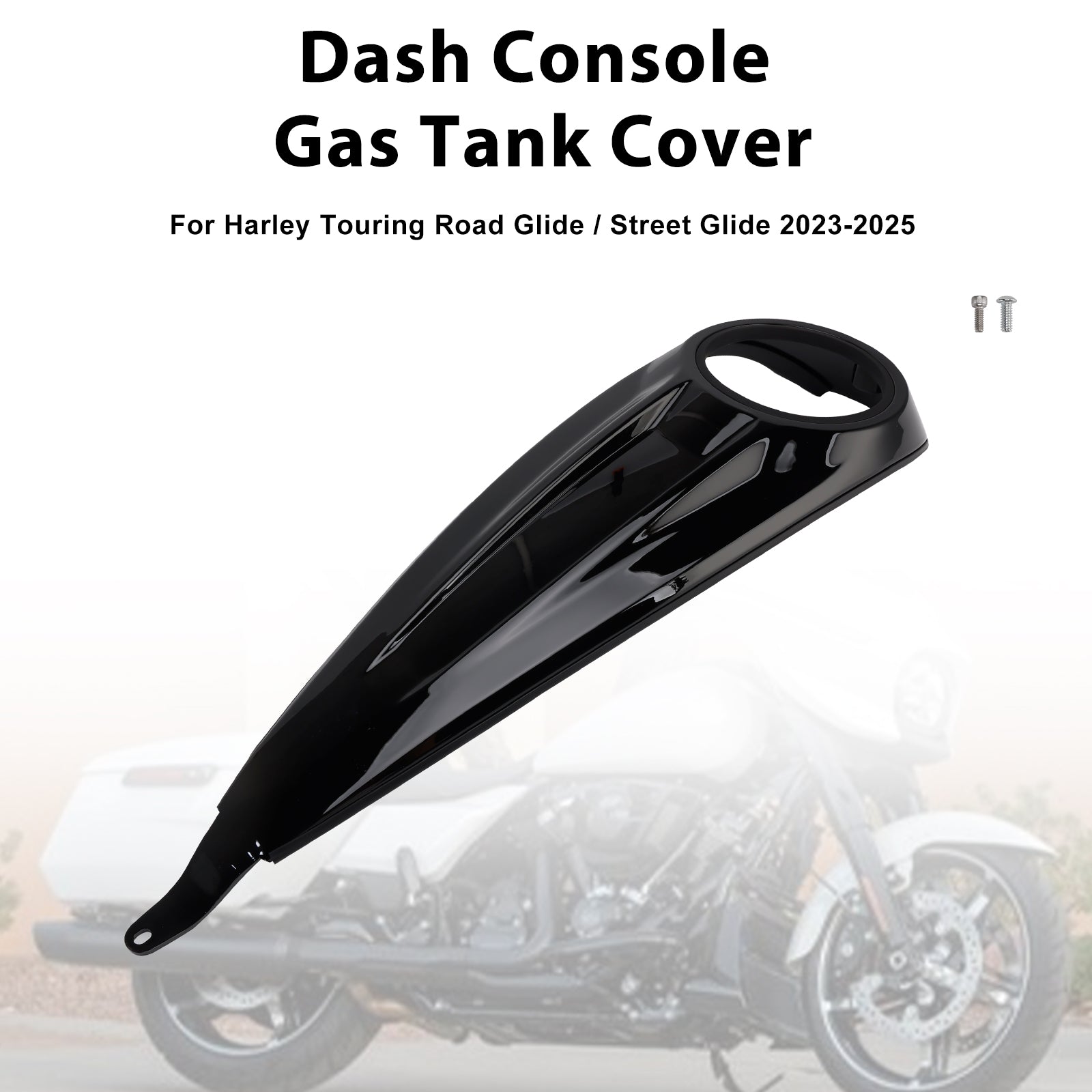 Dash Console Gas Tank Cover For Touring Road Glide / Street Glide 2023-2025