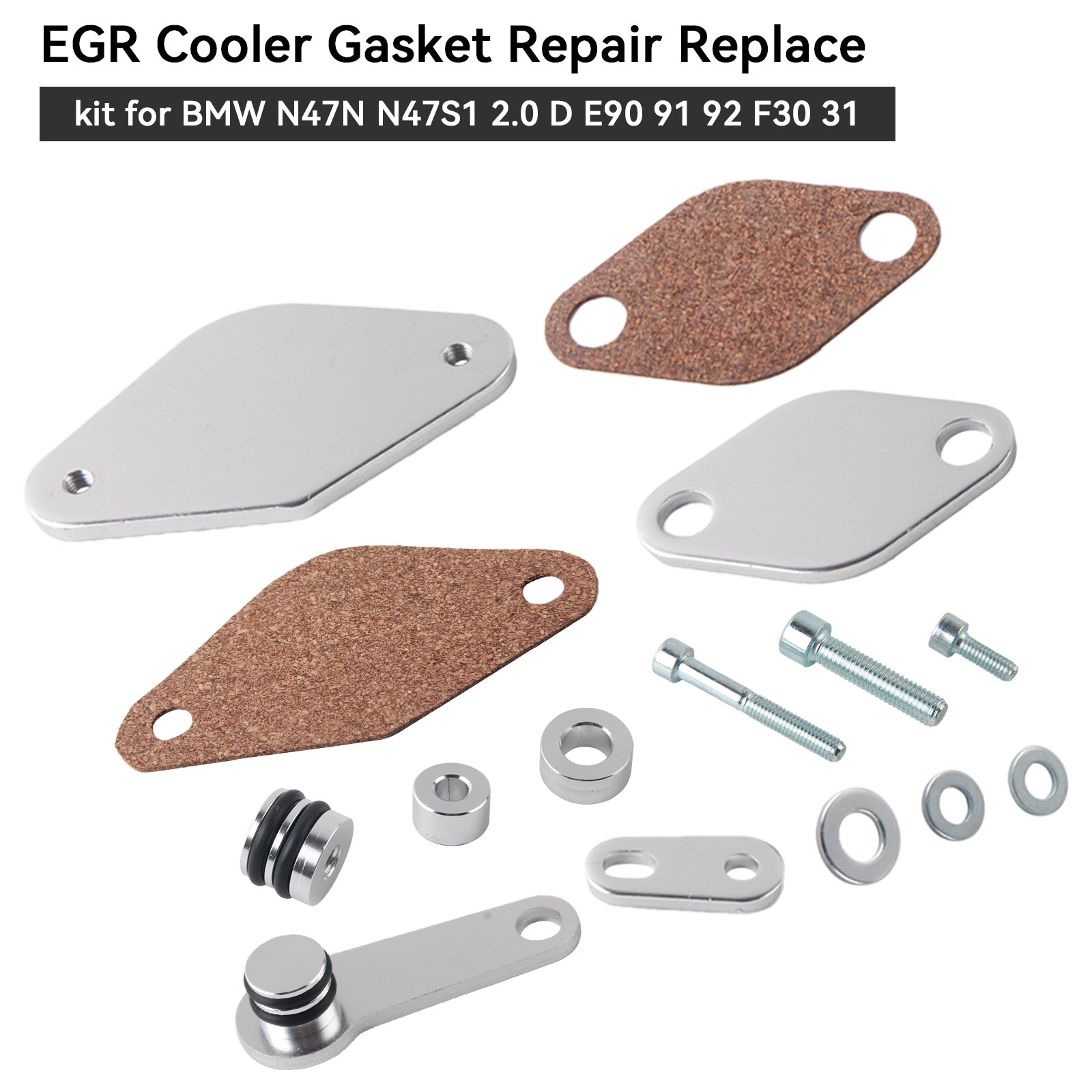 EGR Cooler Gasket Repair Replace kit for BMW N47N N47S1 2.0 D E90 91 92 F30 31