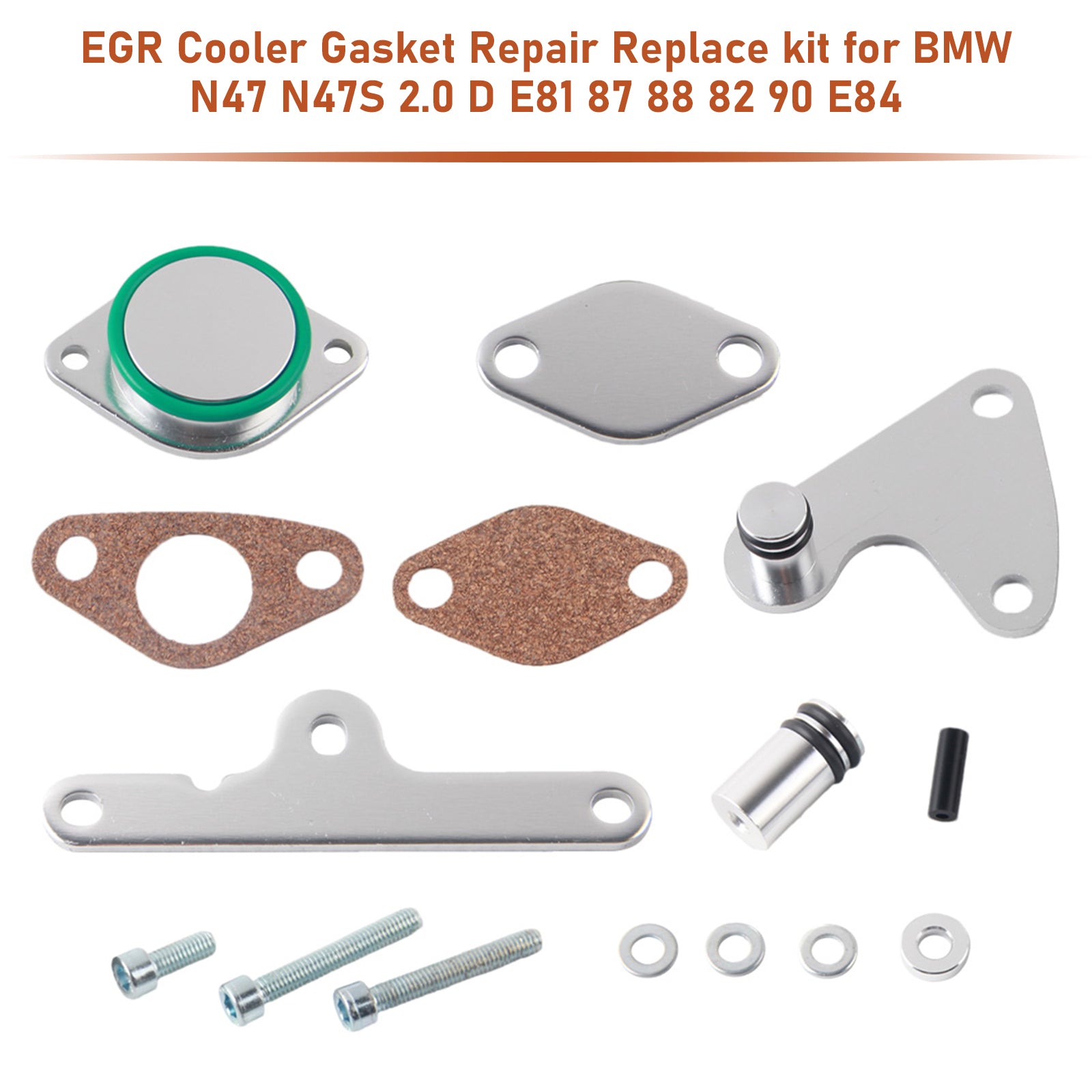 EGR Cooler Gasket Repair Replace kit for BMW N47 N47S 2.0 D E81 87 88 82 90 E84