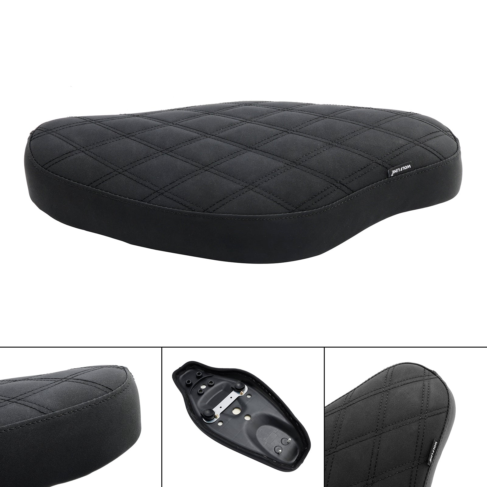 2023 Honda Cross Cub Cc110 Complete Cushion Rider Passenger Seat Black