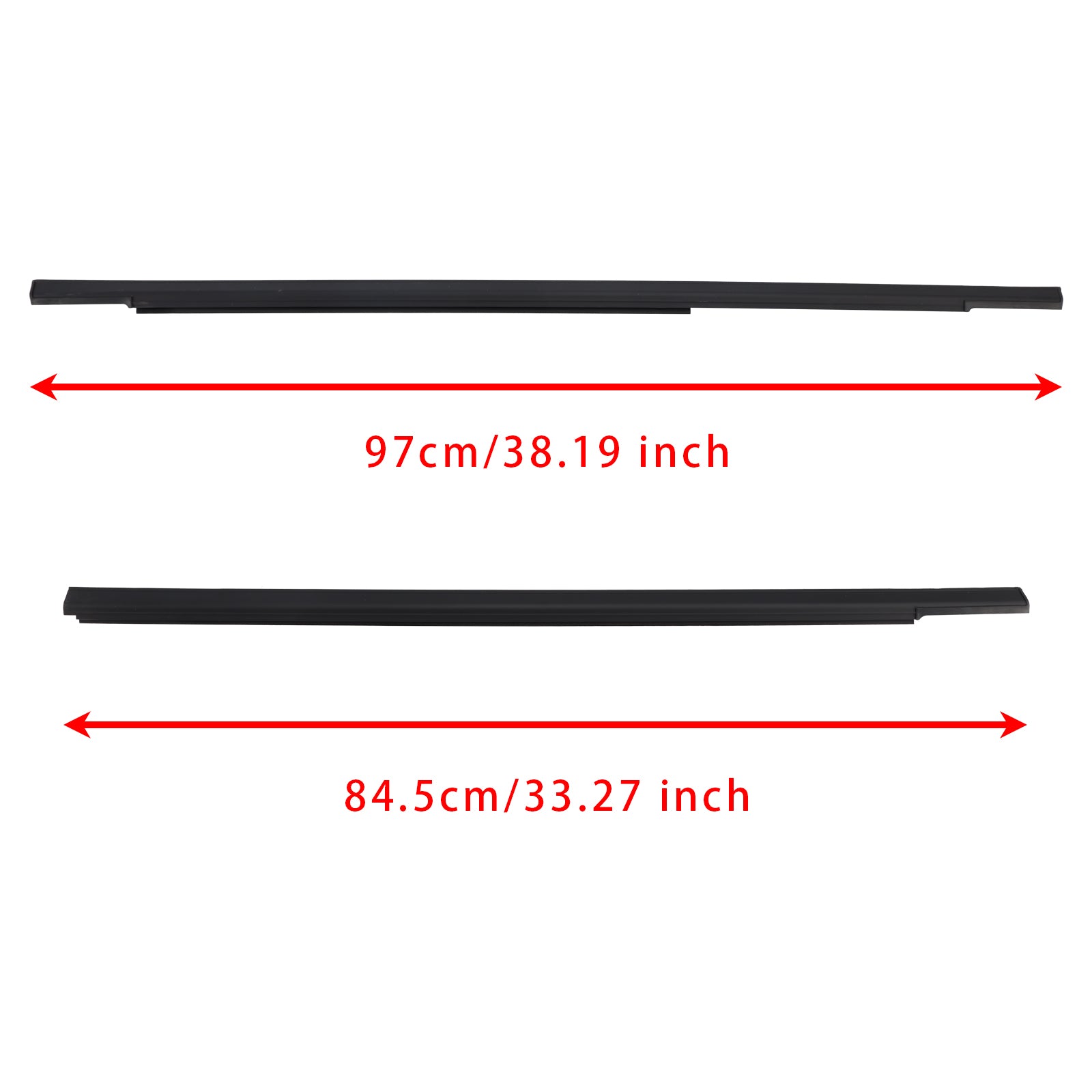 4PCS Door Window Weatherstrip Mould Kit For Patrol Y61 GU