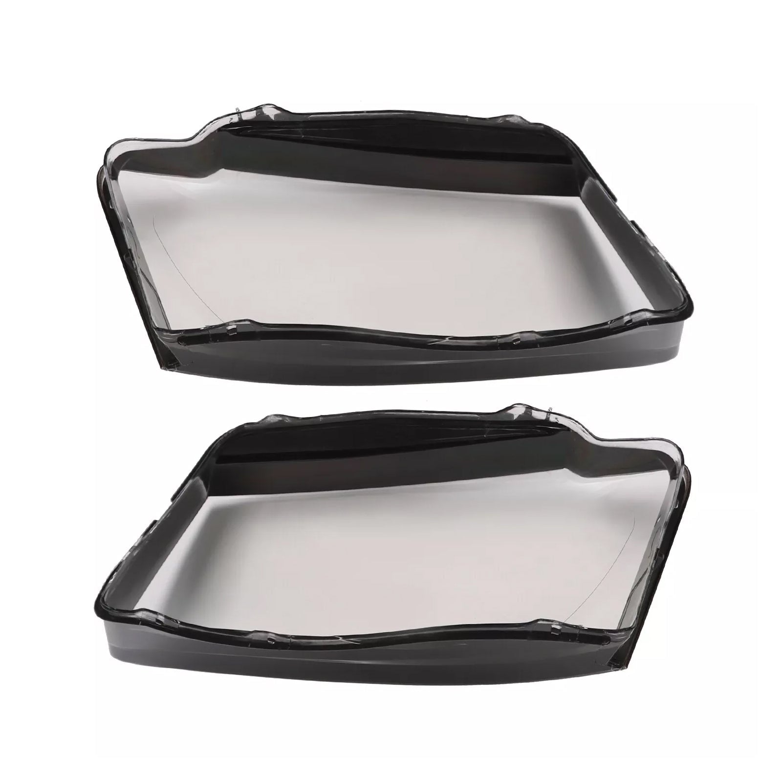 2009-2012 Audi A5/S5 Convertible 2PCS Headlight Headlamp Lens Cover Shell