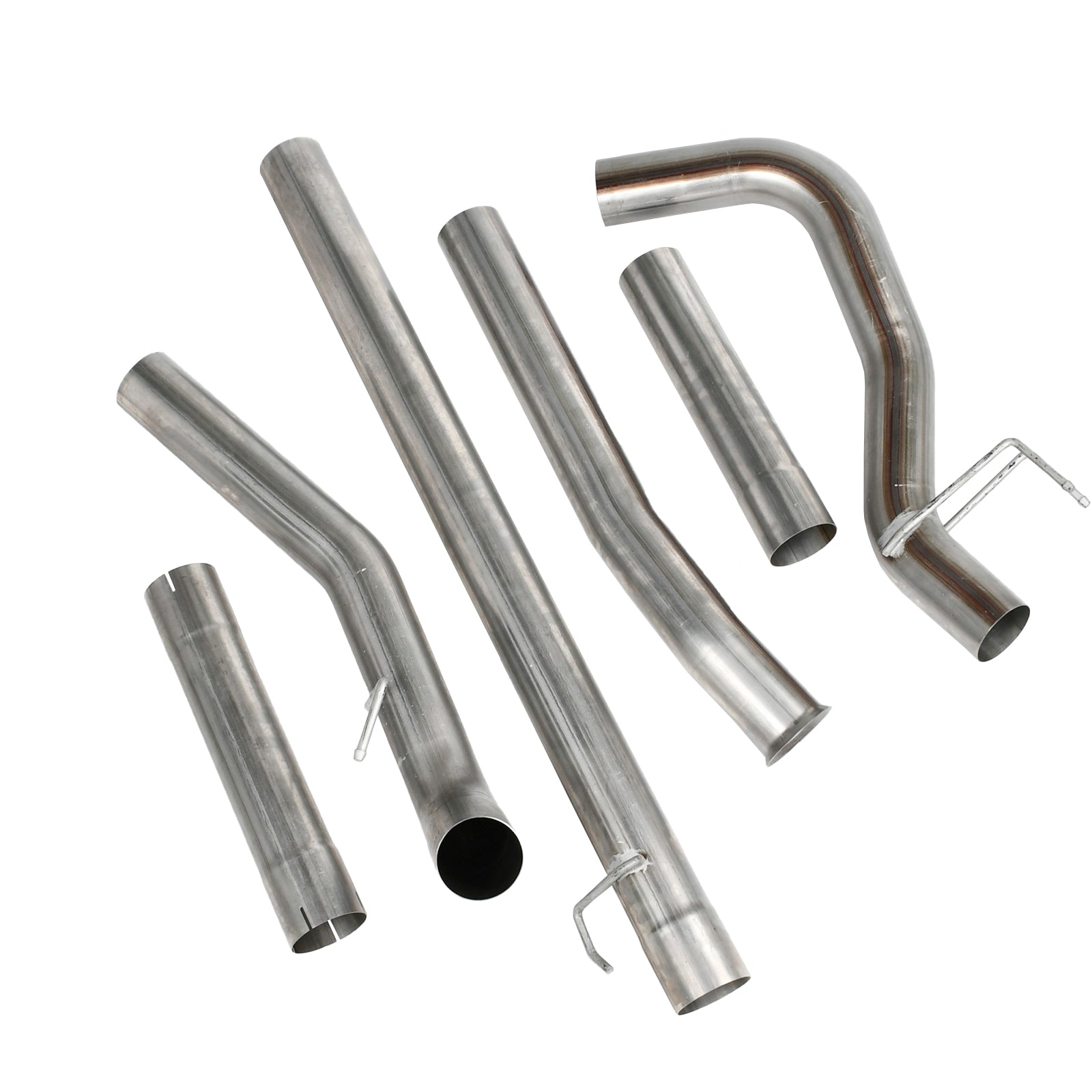 4" DPF Delete Race Pipe Downpipe-Back Cab&Chassis for Ford 6.7 Powerstroke 2011-2019