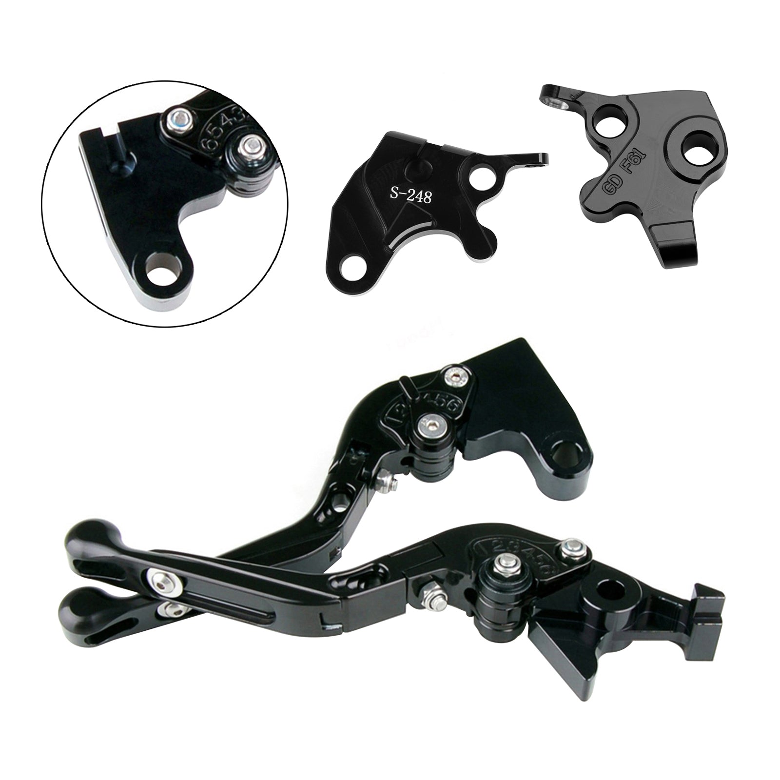 2008-2011 YAMAHA YZF R125 Adjustable Clutch Brake Lever