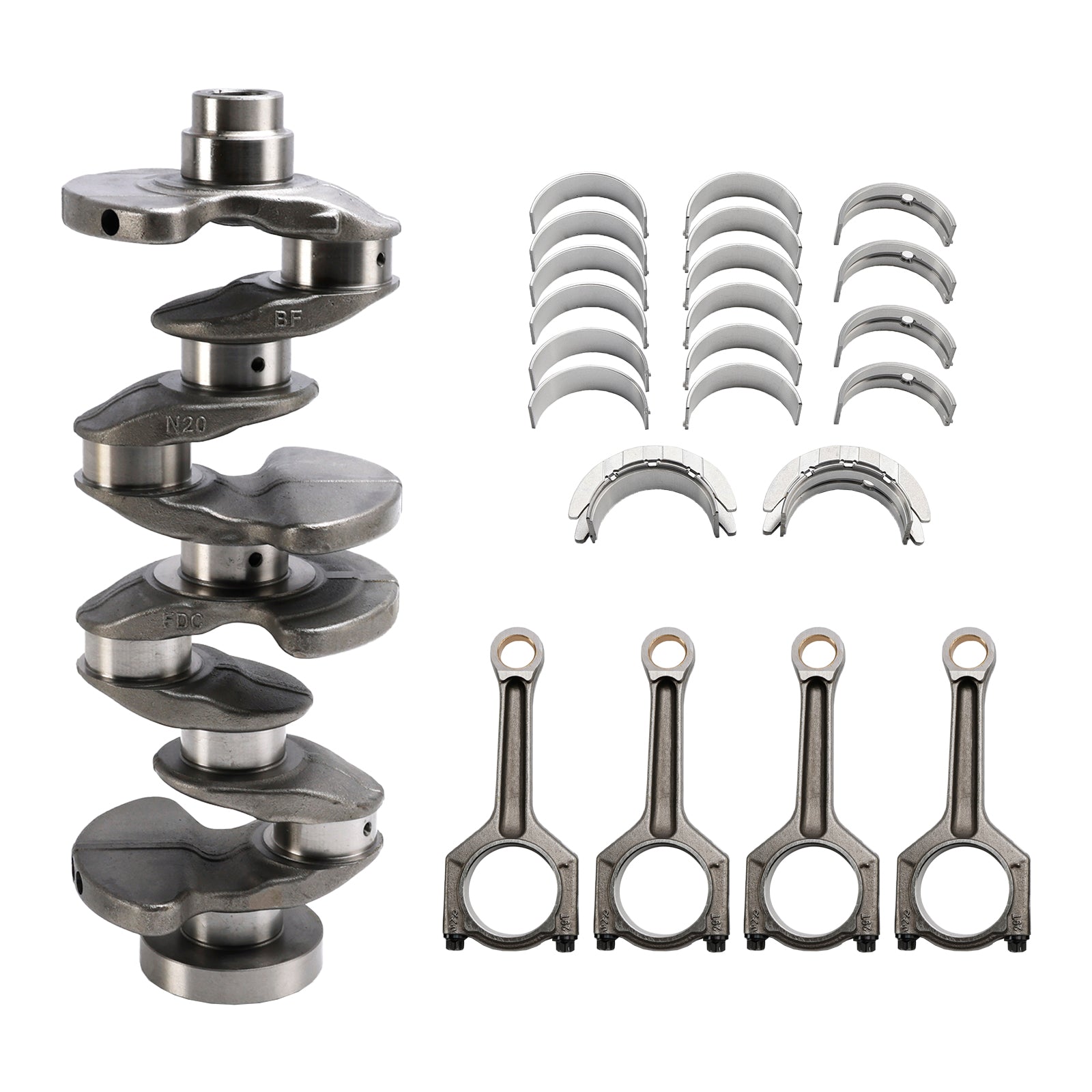 Engine Crankshaft & Connecting Rod & Bearings for BMW X1 E84 09/2011 - 06/2015