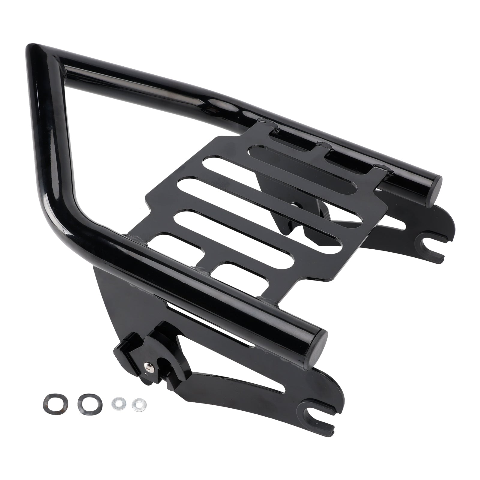 2010-2013 Road Glide Custom FLTRX Detachable Mounting Luggage Rack Black