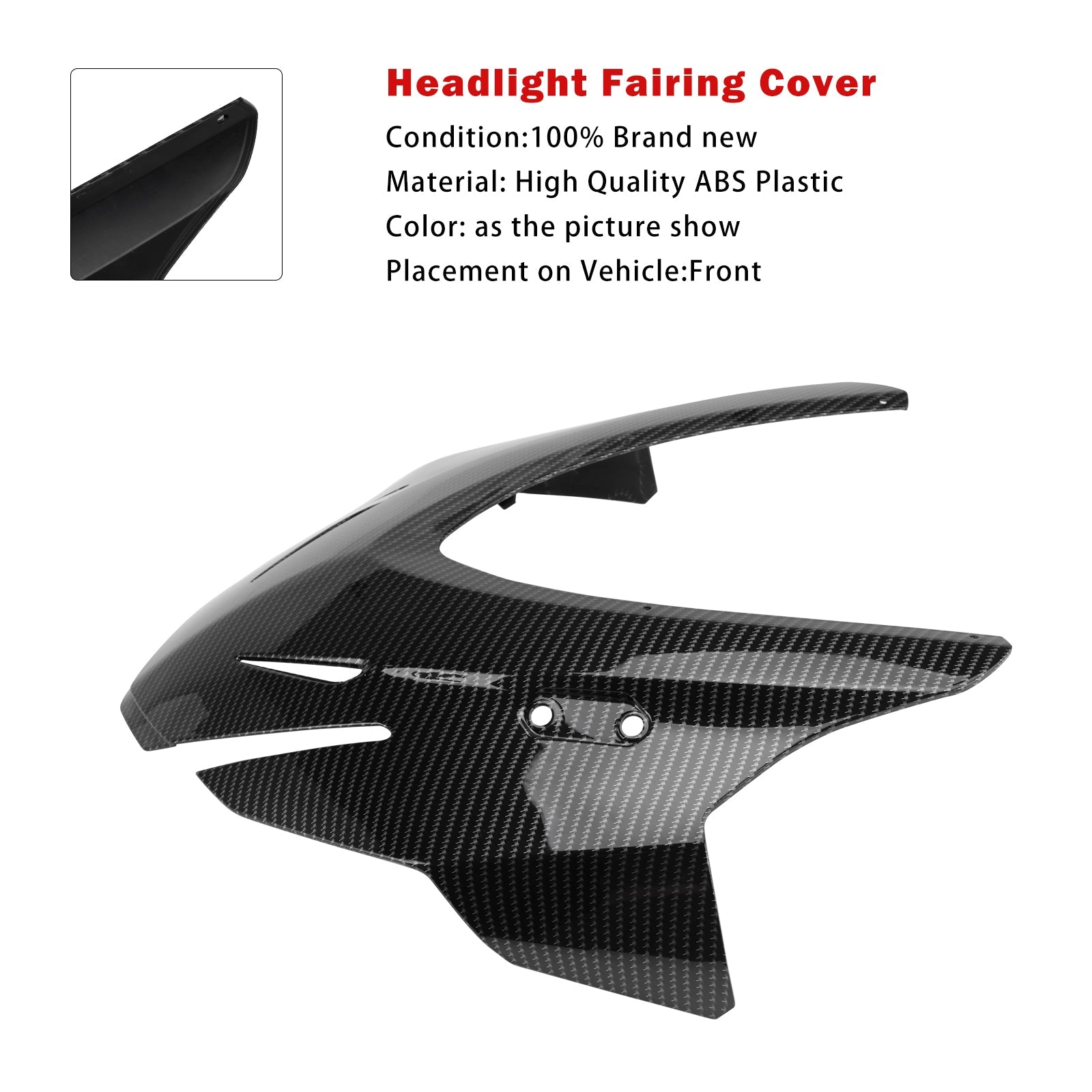 2024-2025 Aprilia RS457 RS 457 Headlight Fairing Windshield Cover