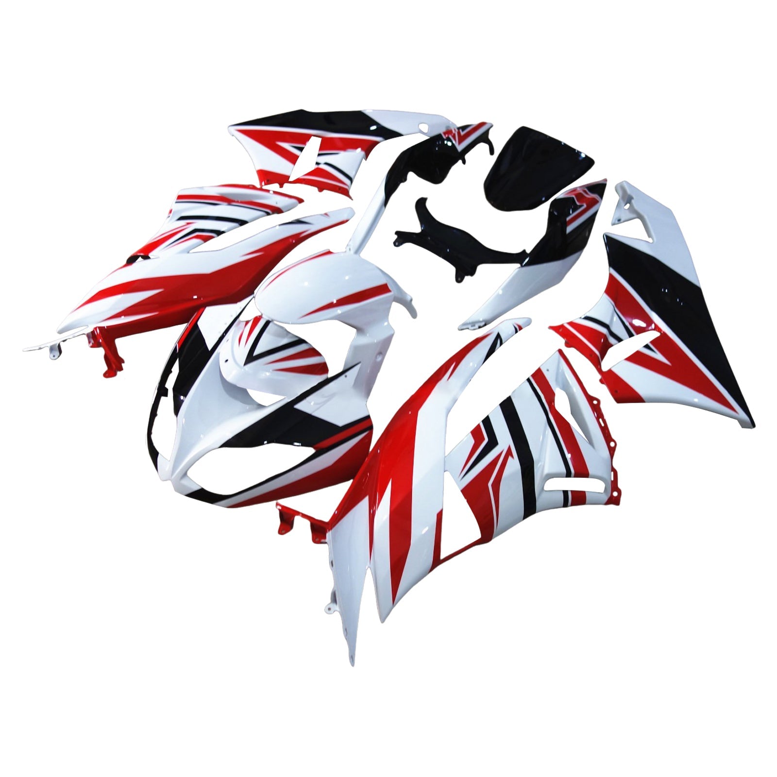 Injection Fairing Kit Bodywork Plastic ABS fit For Kawasaki ZX6R 636 2009-2012