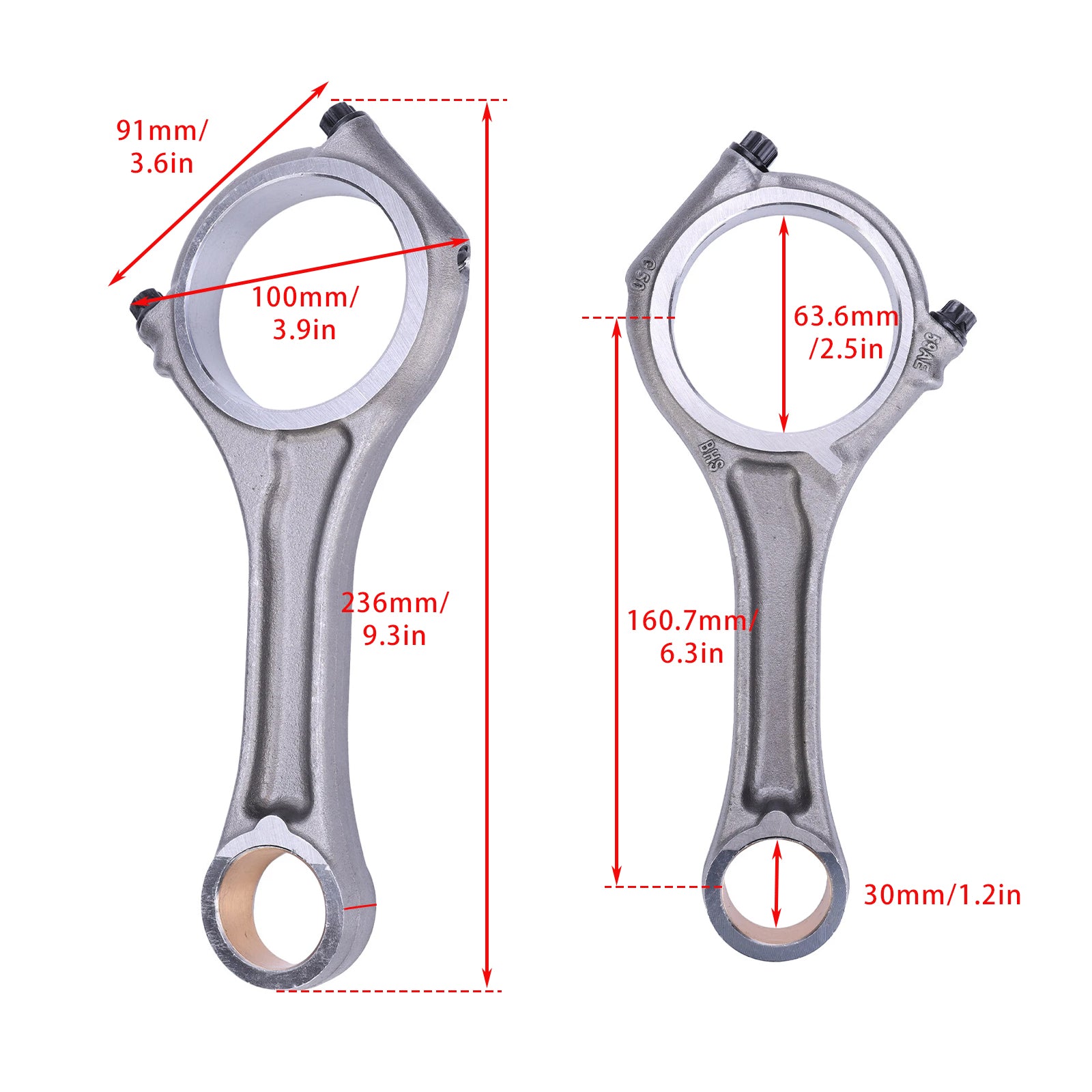 Connecting Rod 059198401N 059198401H for Audi Porsche VW 3.0 CCLA CDTA CDTB CDTC