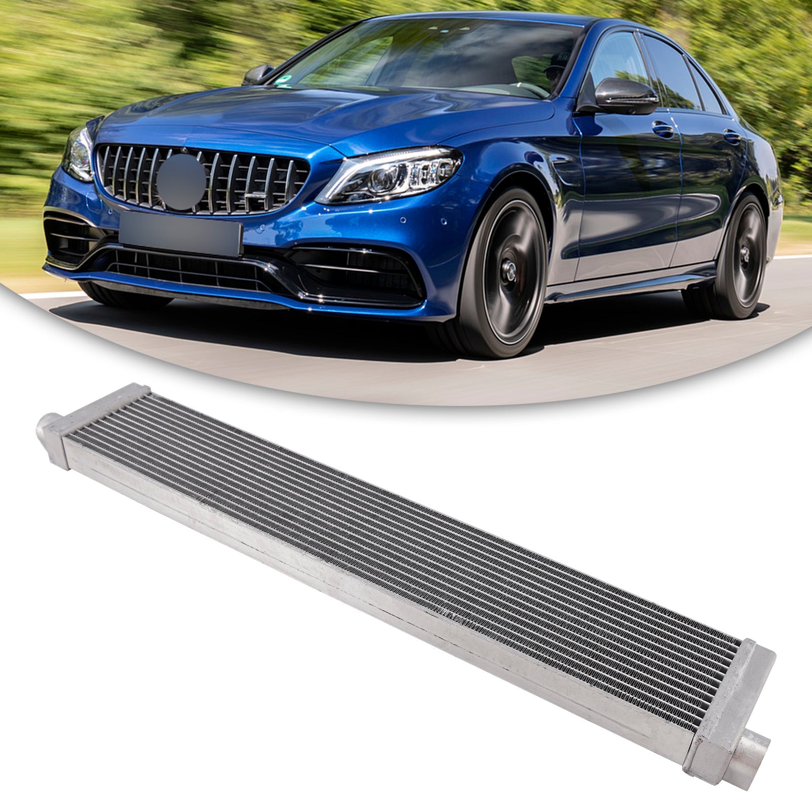 2013- Mercedes-Benz S-Class Sedan W222 AMG S 63 M157.985 Oil Cooler Radiator 099 500 00 01