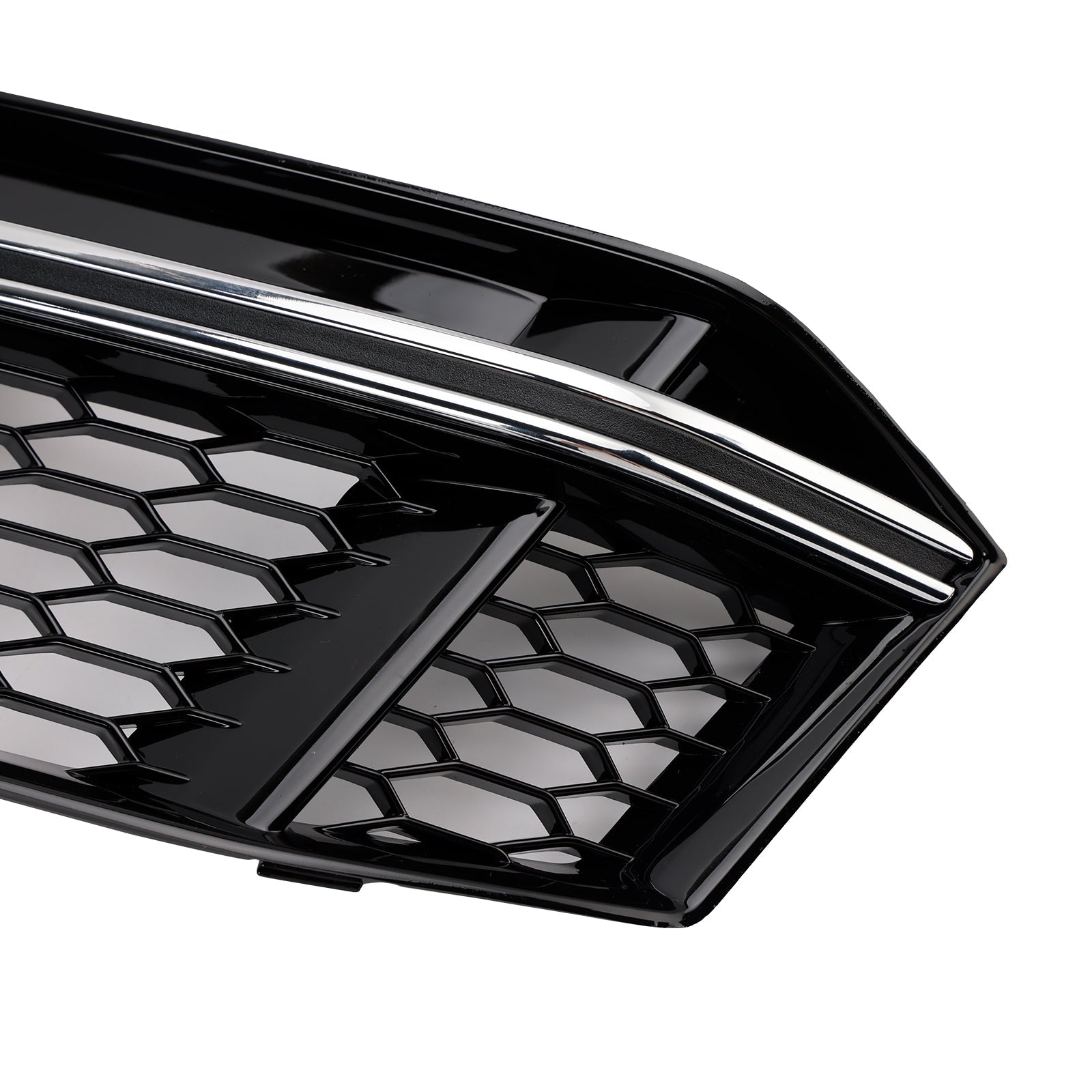 2016-2018 AUDI A4 B9 S-Line S4 2PCS Fog Light Cover Grille Grill