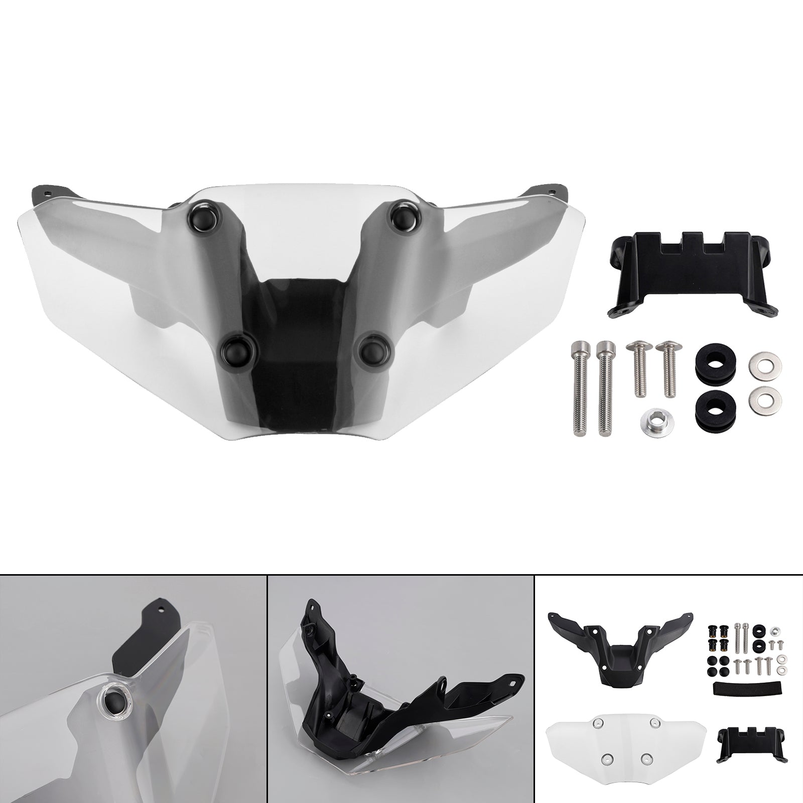 2024-2025 야마하 MT-09/SP ABS 오토바이 윈드실드 윈드스크린