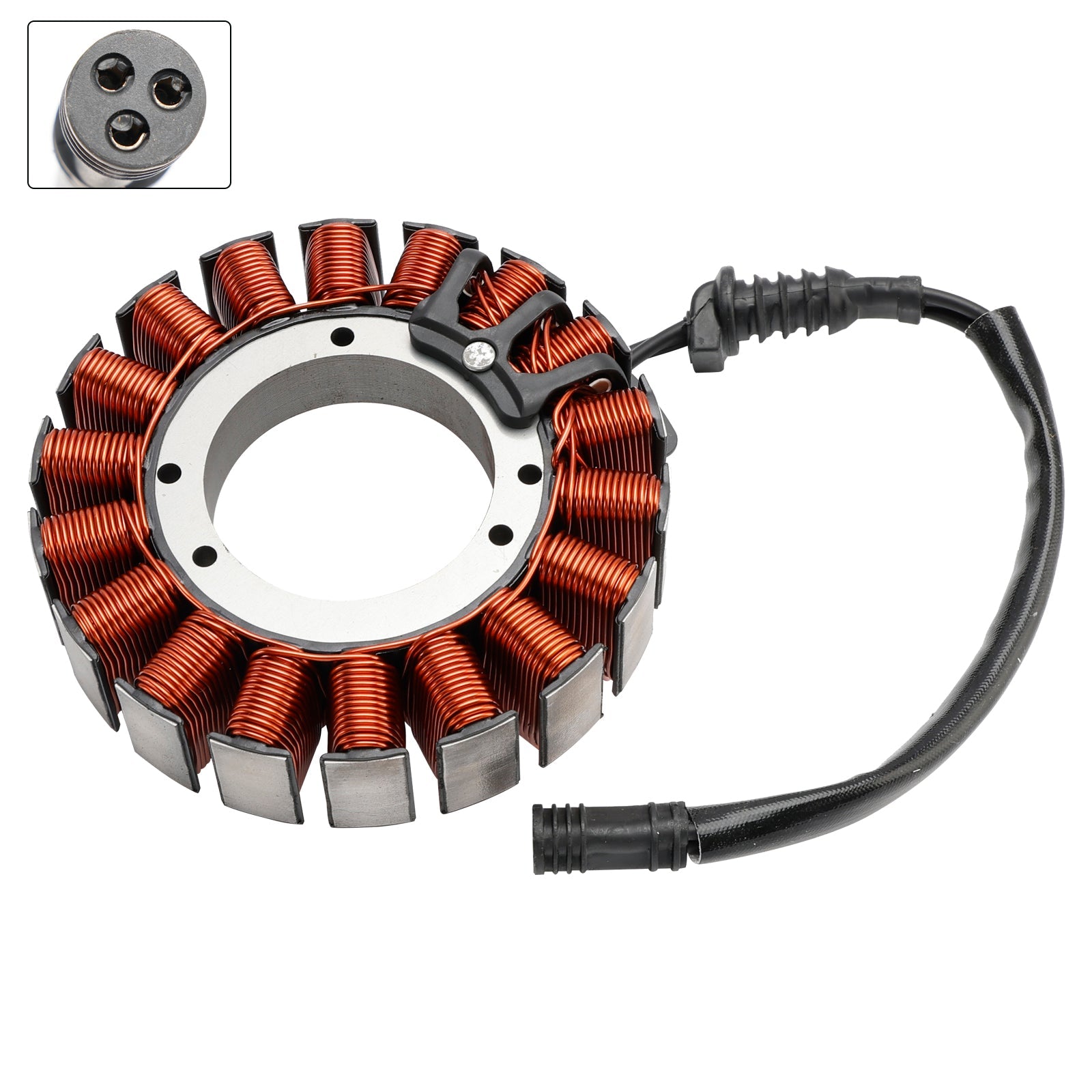 3-Phase Stator Generator For Touring Softail 2017-2024 Replace # 29900042A