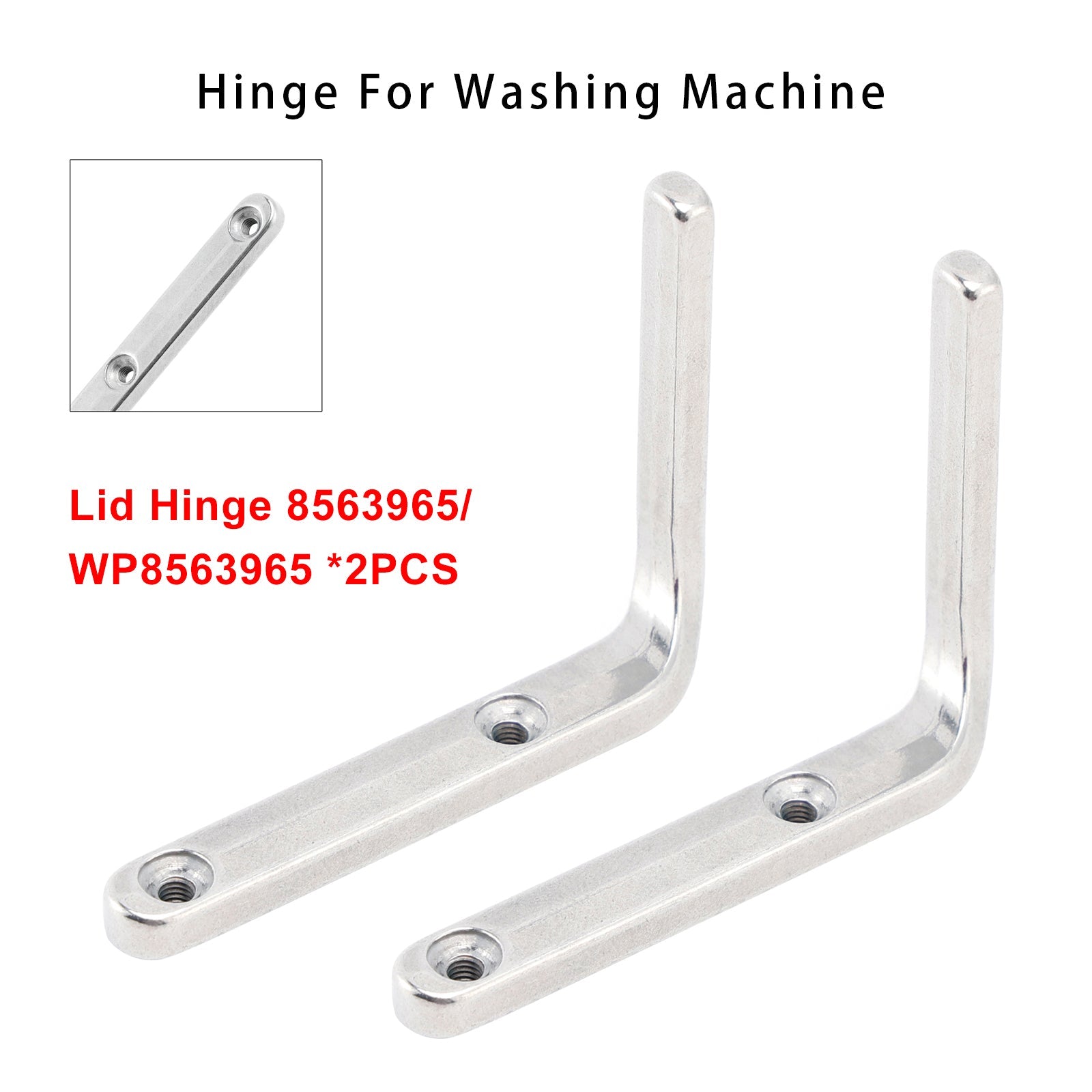 8572974 Hinge For Washing Machine 2PCS