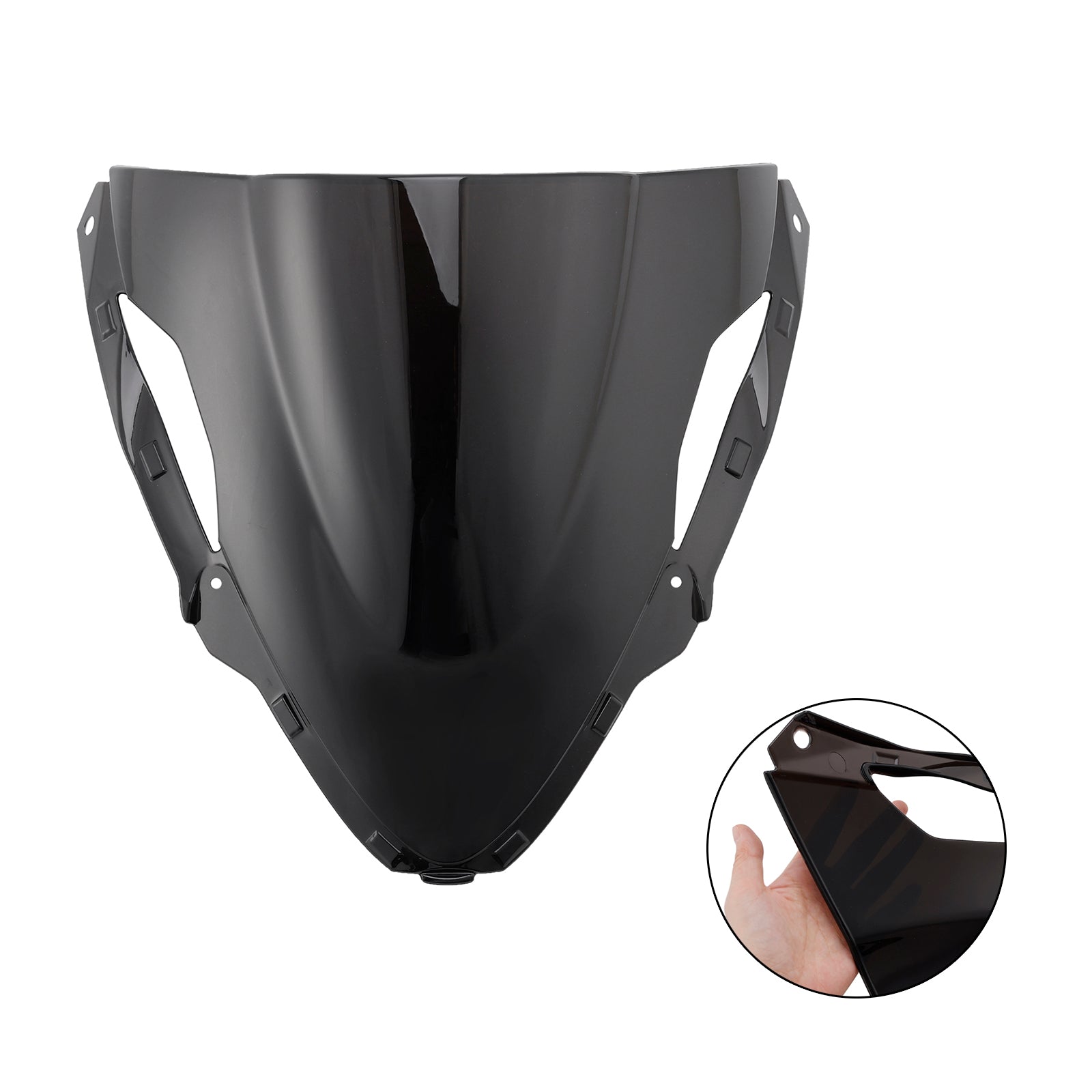 Windshield Windscreen for Kawasaki ZX6R 636 2024-2025