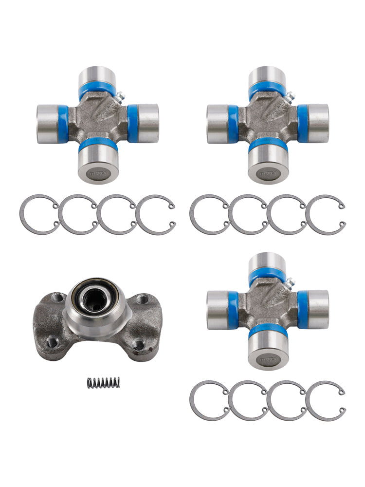 Double Cardan Joint 211355X + 5-153X For Jeep Wrangler Cherokee XJ TJ