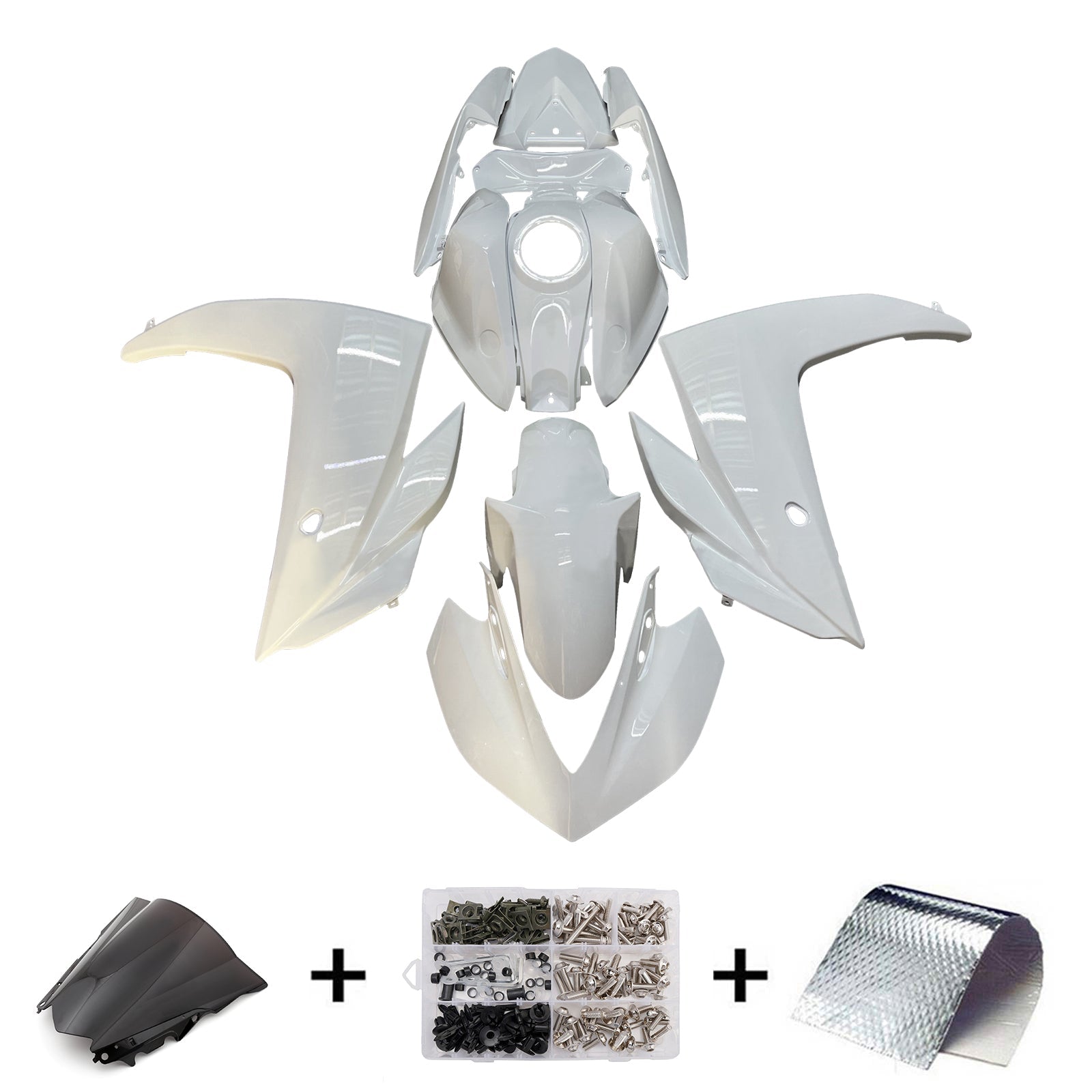 Injection Fairing Kit Bodywork ABS For Yamaha YZF-R3 2014-2018 R25 2015-2017