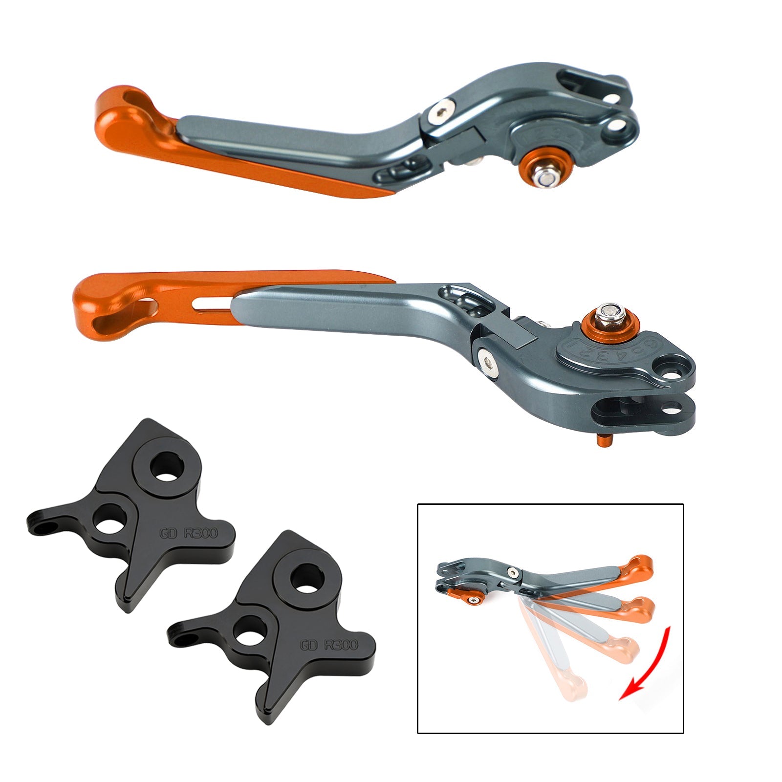 Adjustable Clutch Brake Lever fit for KYMCO AK550 2017-2022