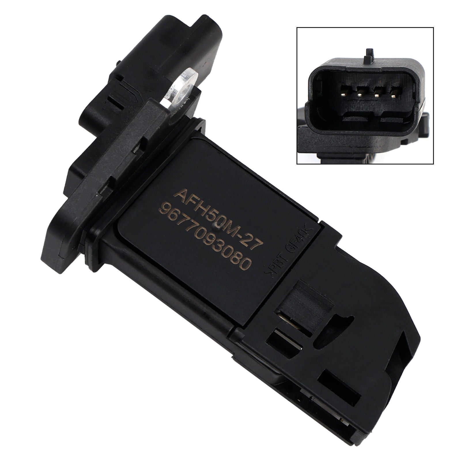 Mass Air Flow Meter Sensor 9677093080 For Citroen Peugeot 1.6 Blue HDI