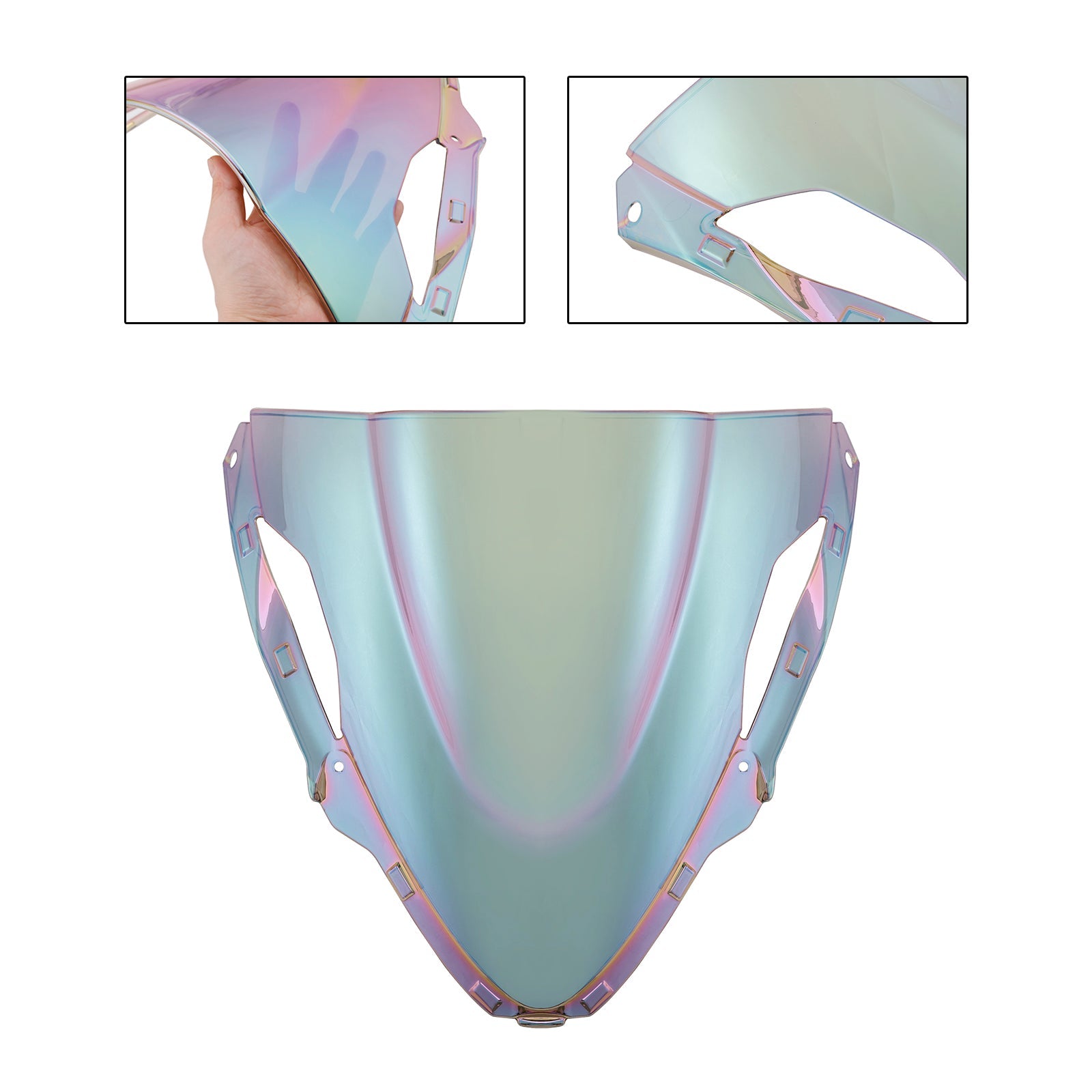 Windshield Windscreen for Kawasaki ZX6R 636 2024-2025