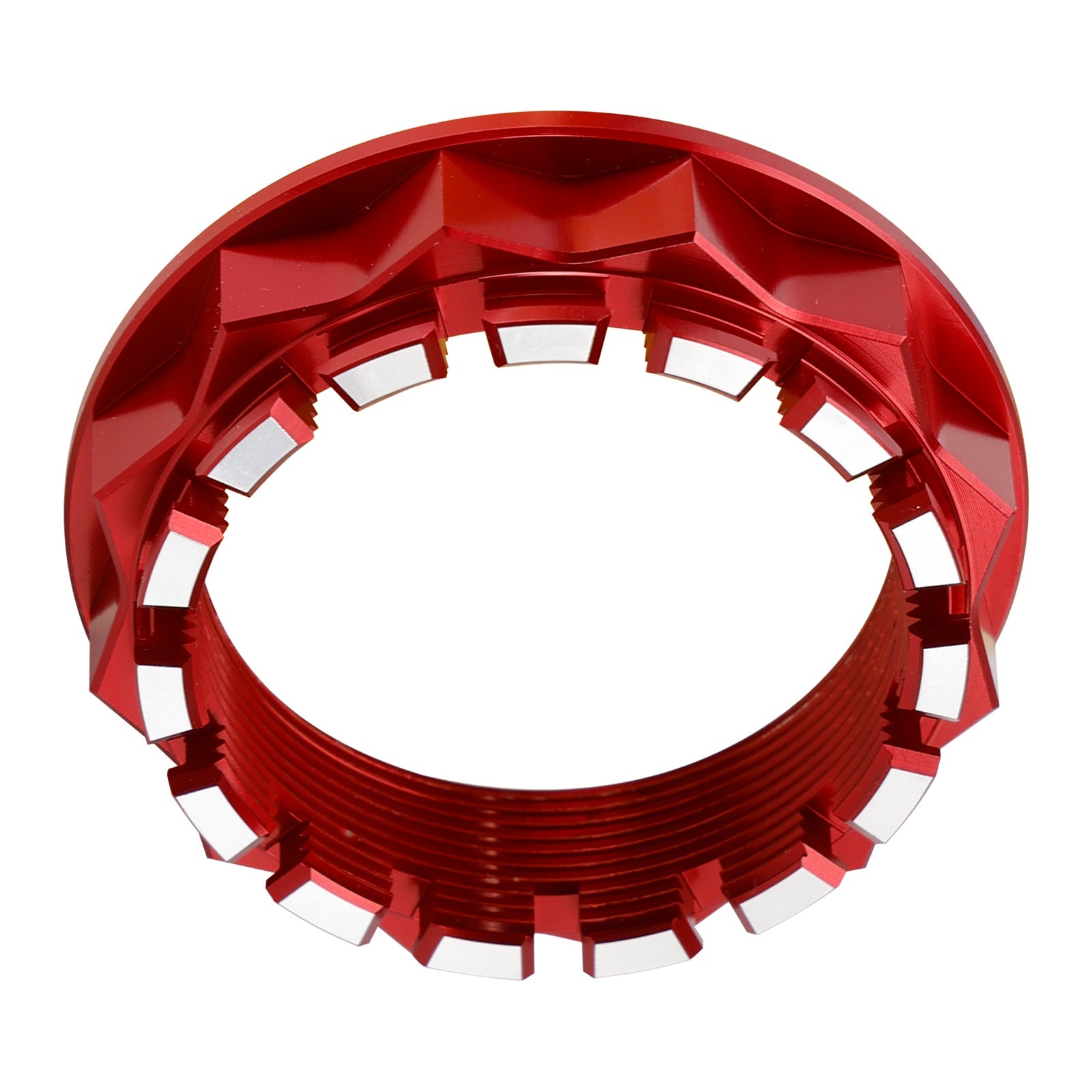 2x Rear Wheel Axle Nuts Red For Ducati Panigale 959/1199/1299/V4/R/S 2012-2024