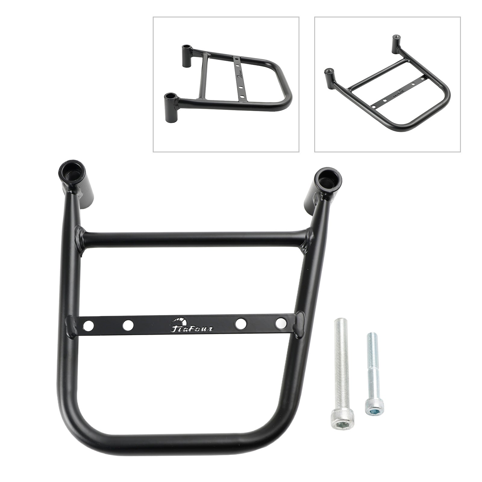 Luggage Rack Side Saddle Bag Mount Bracket For Kawasaki Vulcan S 650 16-23 Cafe