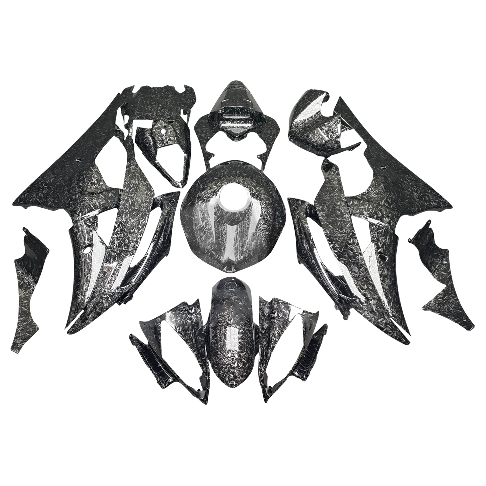 Injection Fairing Kit Bodywork Plastic ABS For Yamaha YZFR6 YZF-R6 2008-2016