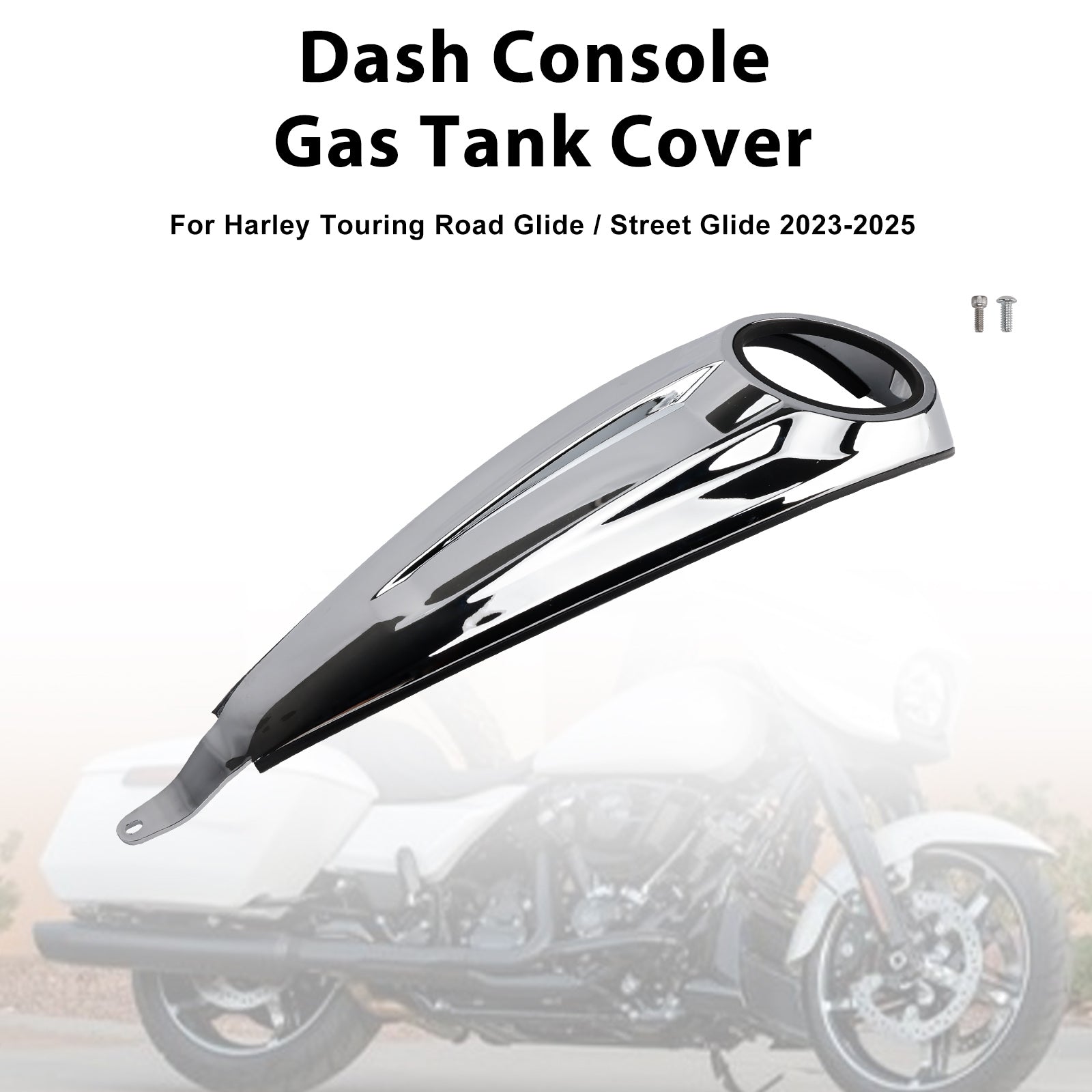 Dash Console Gas Tank Cover For Touring Road Glide / Street Glide 2023-2025