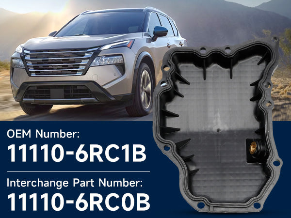 Engine Oil Pan 11110-6RC1B For Nissan Rogue 1.5 2023-2024
