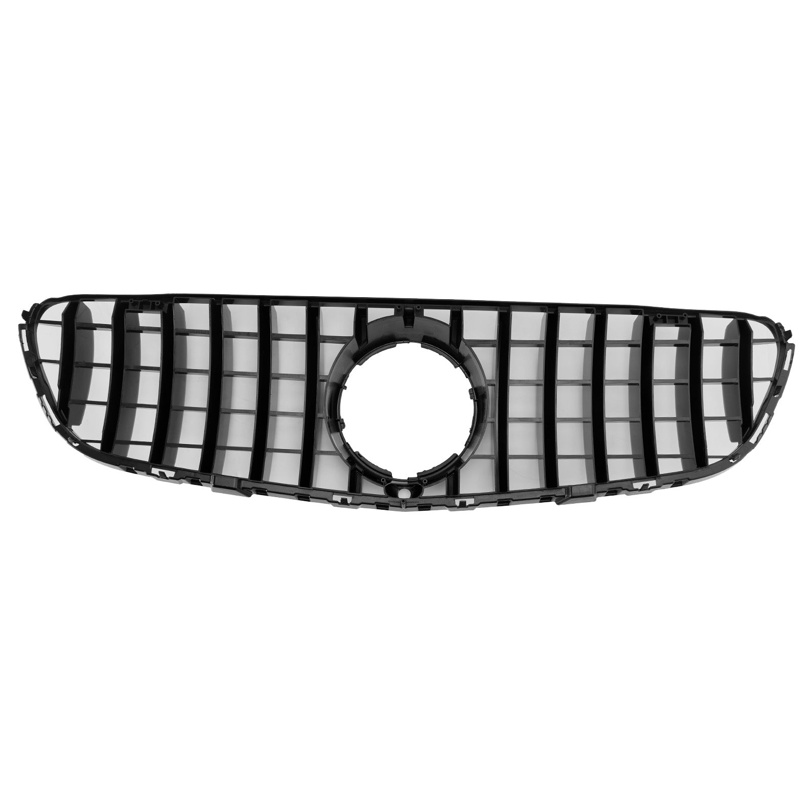 2015-2019 Mercedes Benz GLC X253 C253 Front Bumper Grill Grille Gloss Black