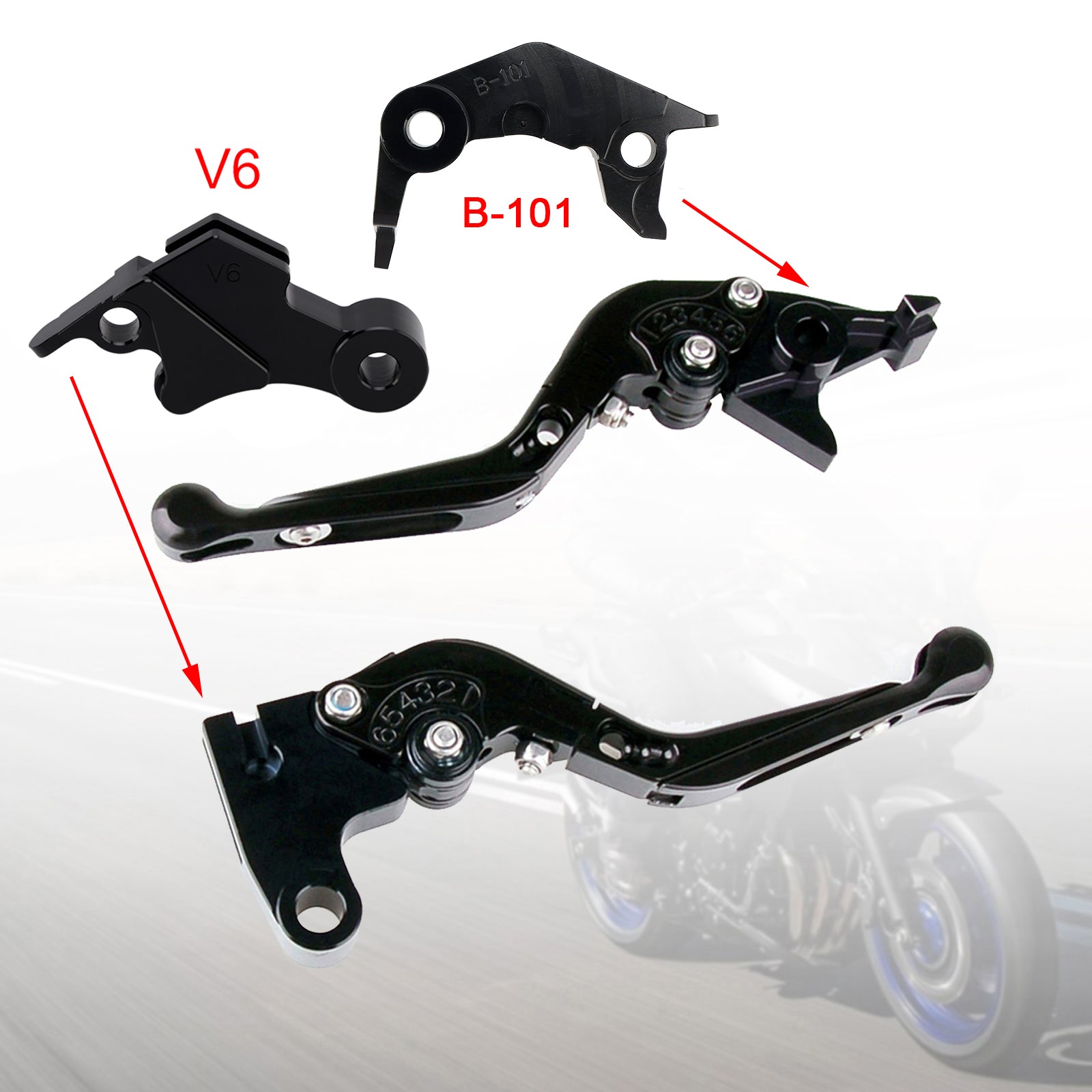 Adjustable Clutch Brake Lever fit for YAMAHA XSR900 XSR900GP MT-09 MT-09SP 24-25