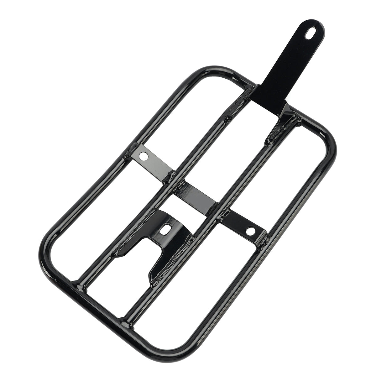 Black Solo Luggage Rack For 2025 2026 Indian Scout Classic Bobber