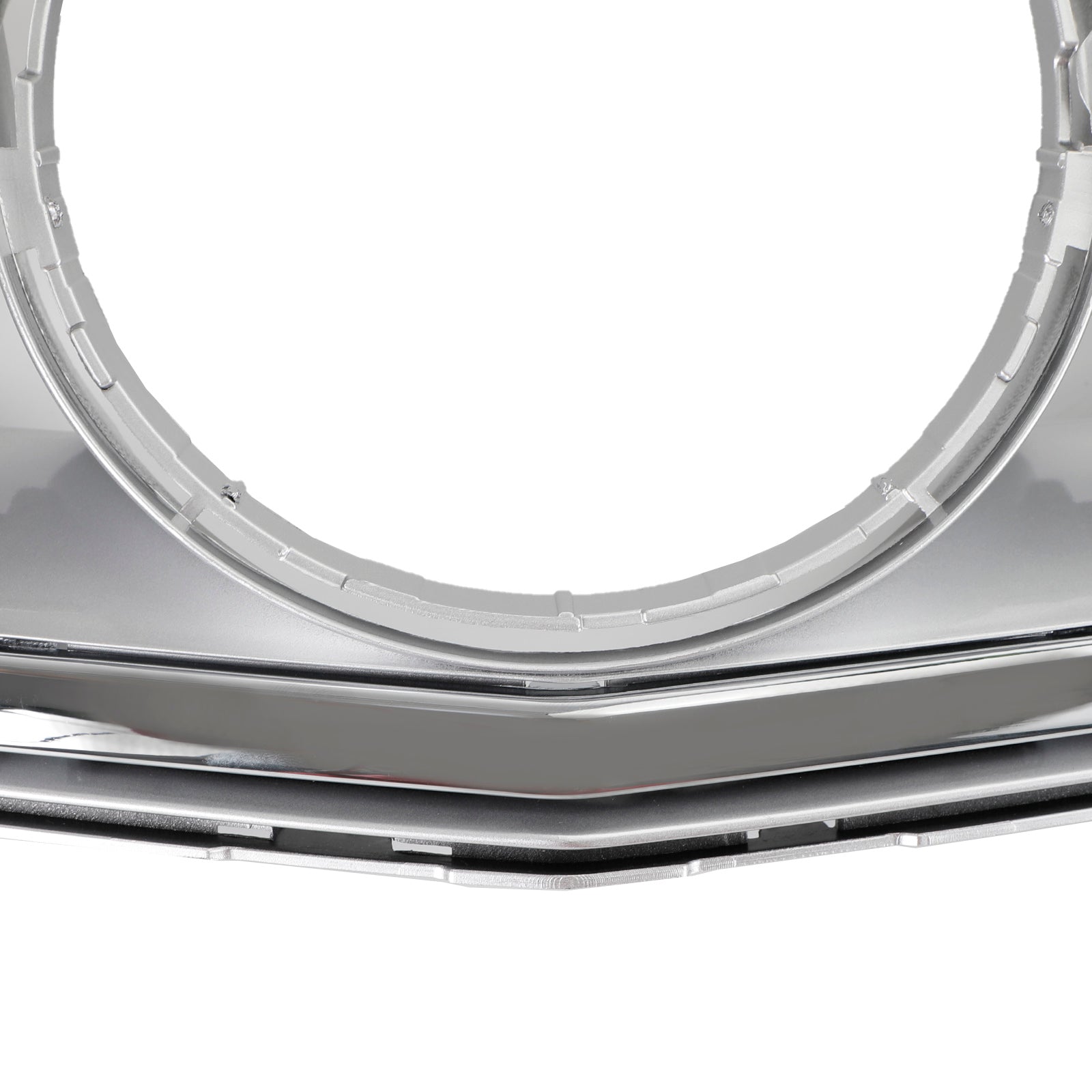 Front Bumper Grille Fit Benz C Class W204 W/LED Emblem C300/C350 2008-2014 Chrome Generic