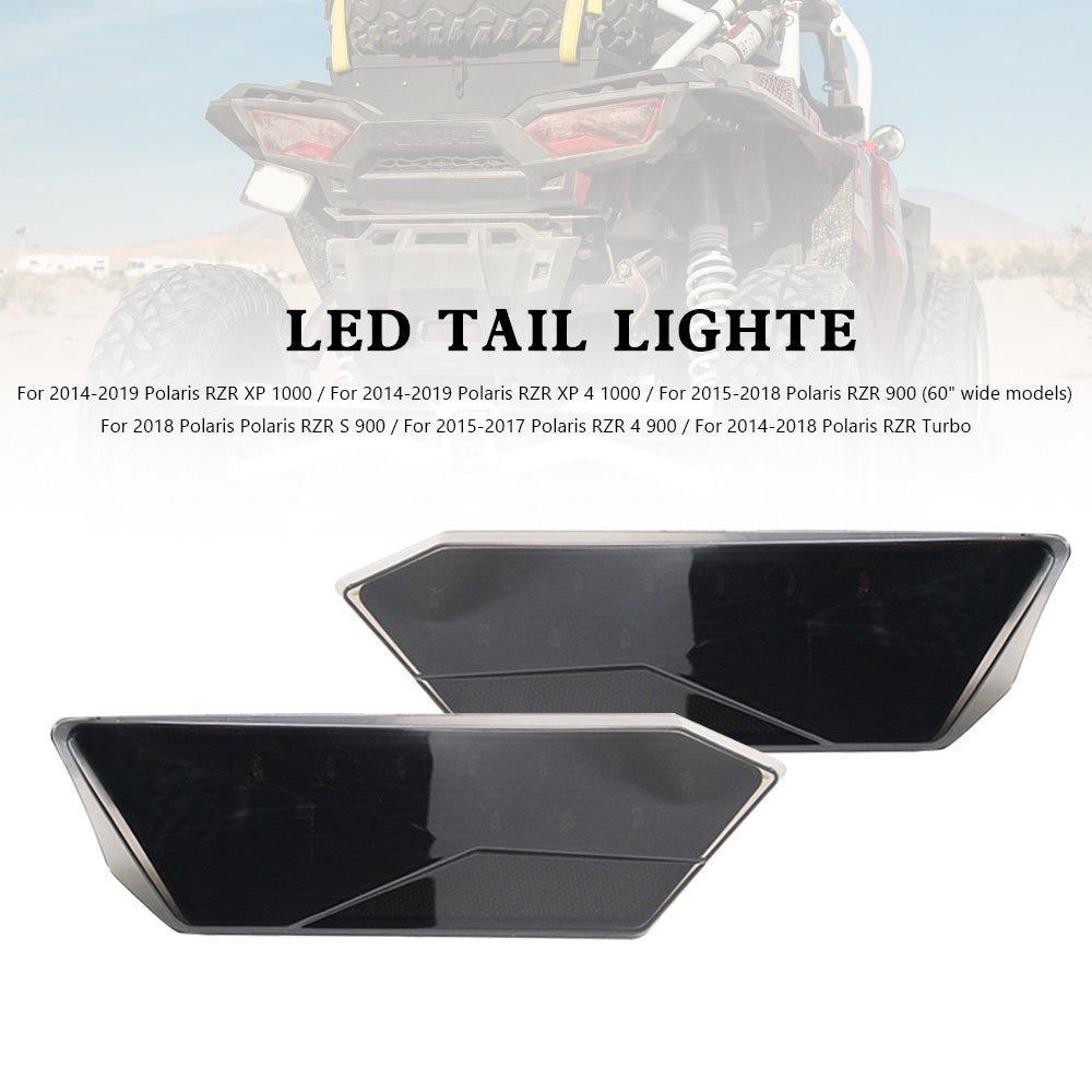 2412341 2412342 LED Tail Lights For Polaris RZR Turbo 1000 XP 900 S 2014-2019