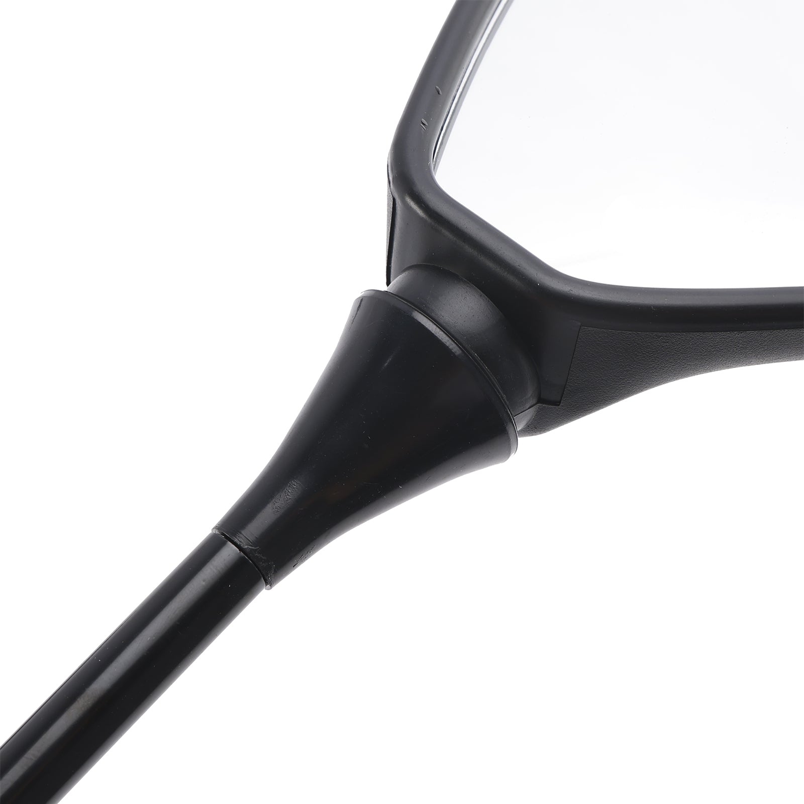 Pair Black Mirrors M10 Rearview Mirrors For Kawasaki KLR250 KLR600 KLR650