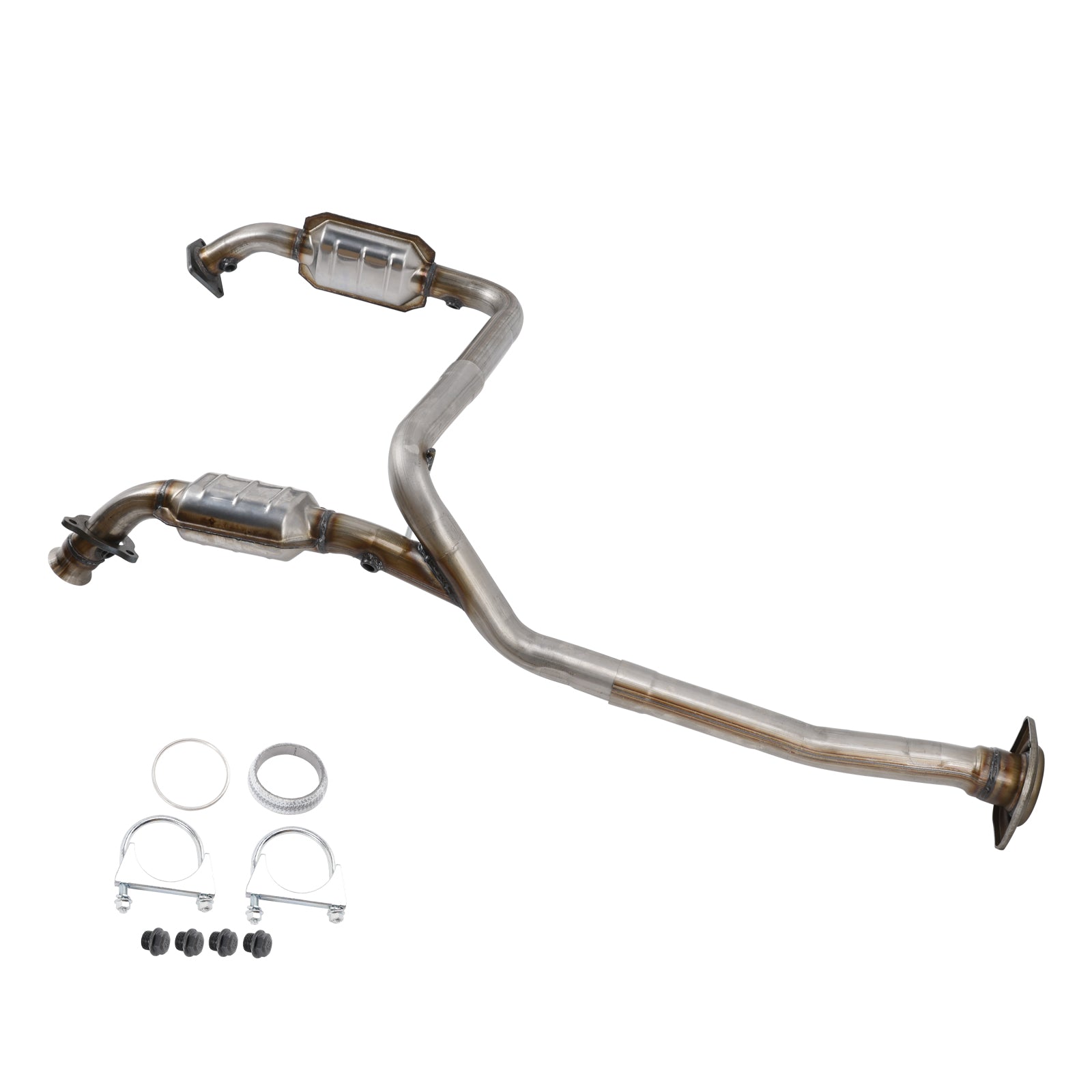 Y Pipe With Catalytic Converters For Chevy Silverado 2500 HD V8 6.0L 2011-2017