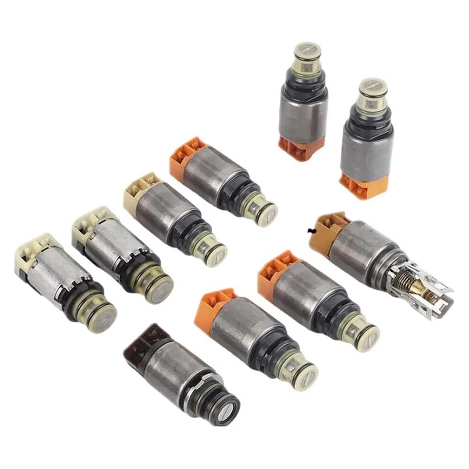 2014-ON For Fiat 500X 9 SP FWD L4 1.4L 10PCS 9HP48 Auto Transmission Gearbox Solenoid Kit 948TE