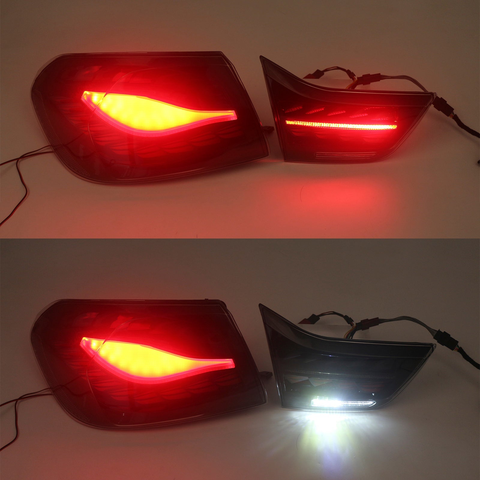 2013 2014-2020 BMW F32 (Coupe/Convertible)L&R Smoked LED Tail Lights Rear Lamp Assembly 63217296100 63217296099