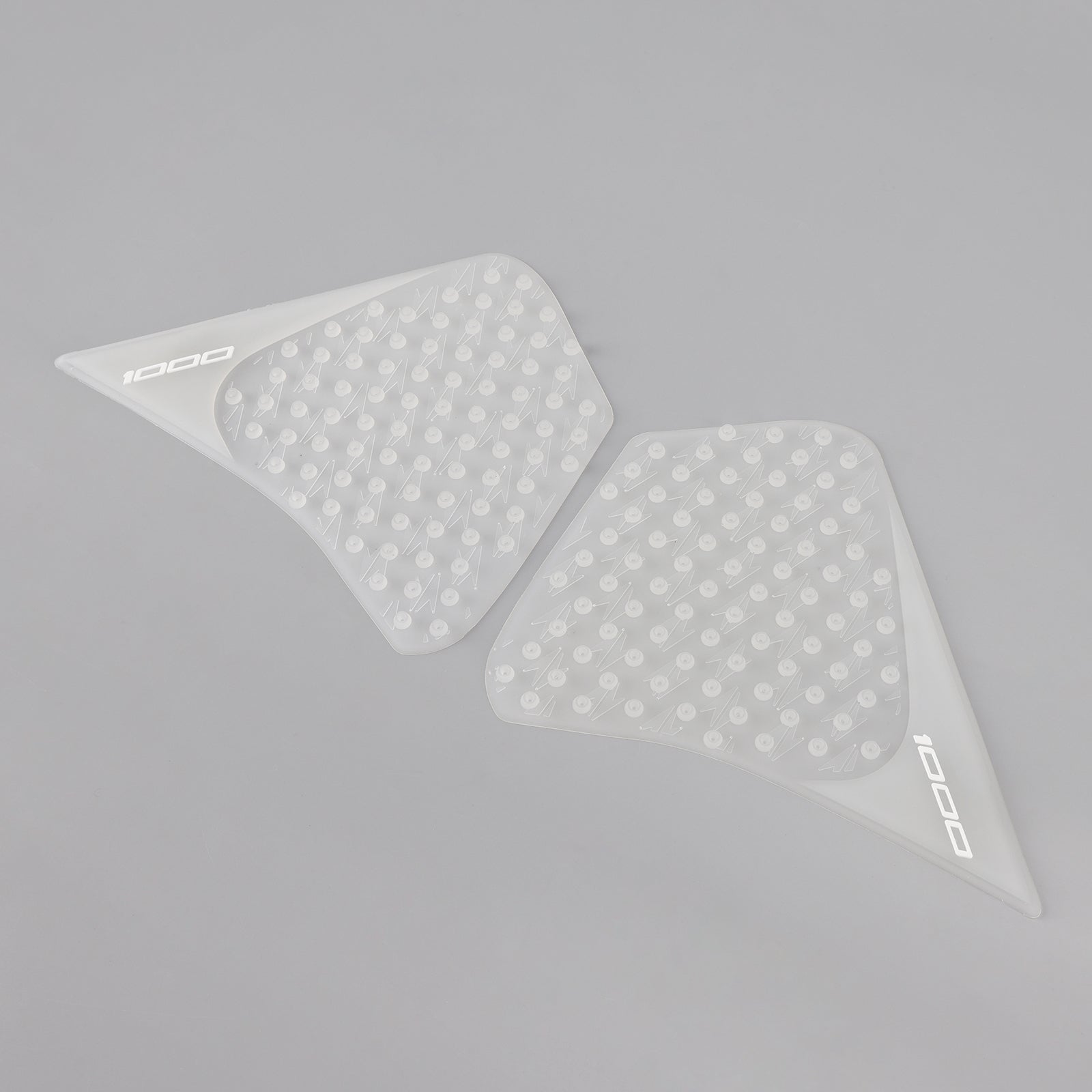 2015-2021 Kawasaki Z1000 Transparent Side Tank Traction Grip Knee Pads