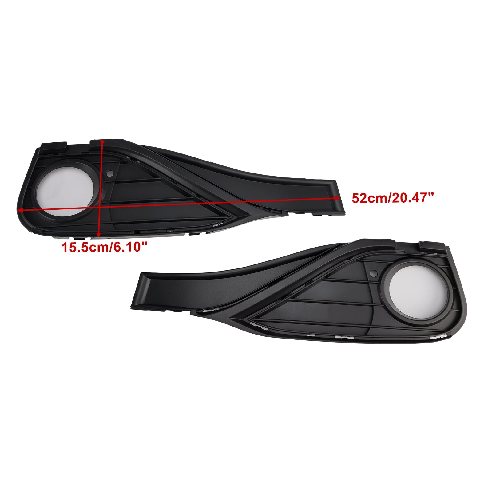 Partially Open Grid Front Fog Light Grille 51117294831 Fit BMW F32 F33 F36 418D