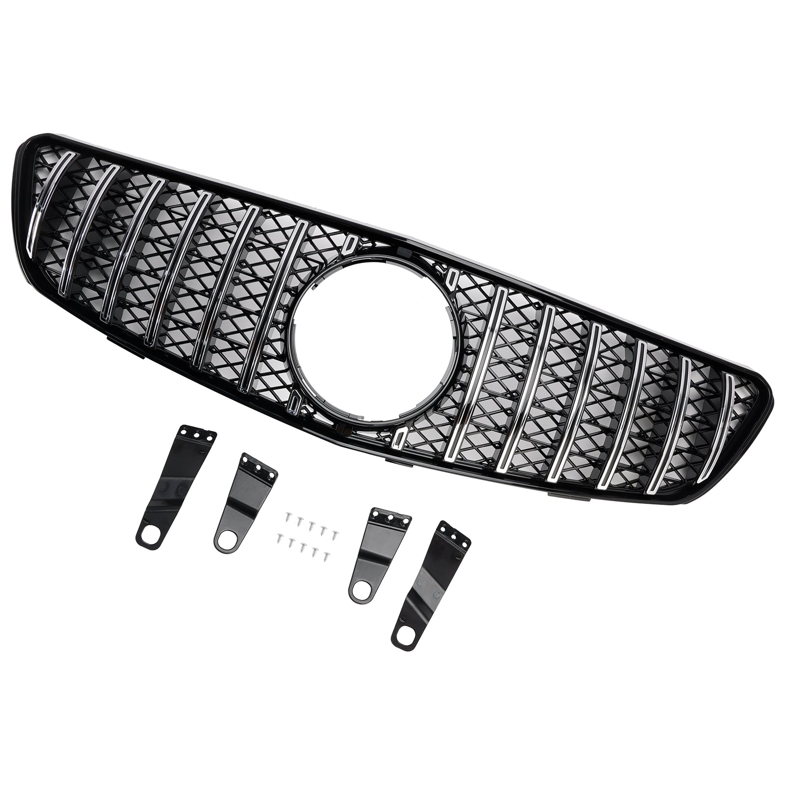 프론트 범퍼 그릴 그릴 핏 메르세데스-벤츠 R-클래스 W251 R350 R500 2005-2009