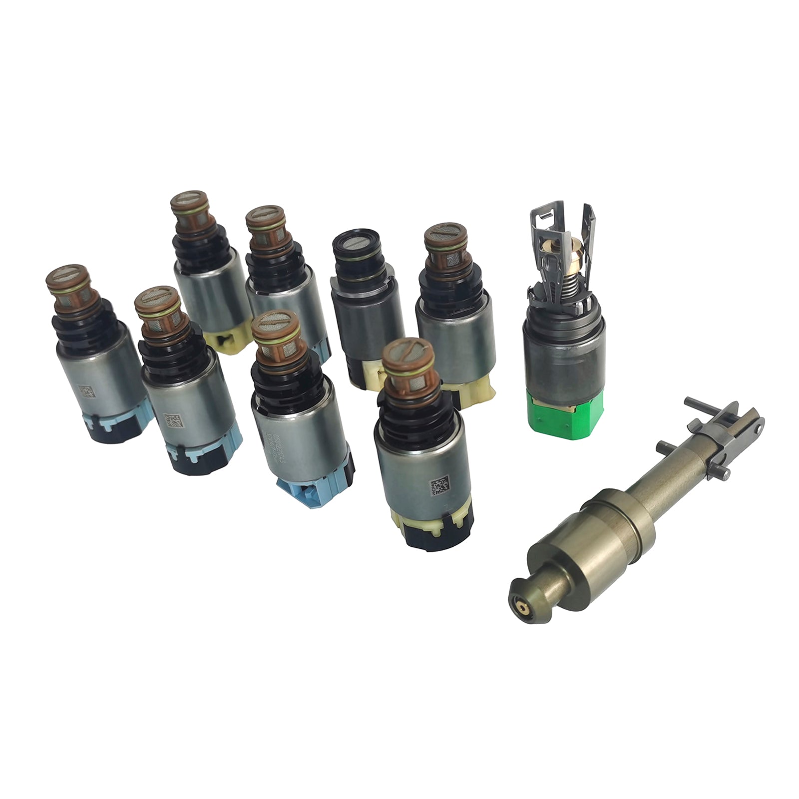 10pcs 8-Speed Automatic Transmission Solenoid Kit 8HP75 8HP50 For BMW For Dodge ForJeep For Alfa For Romeo