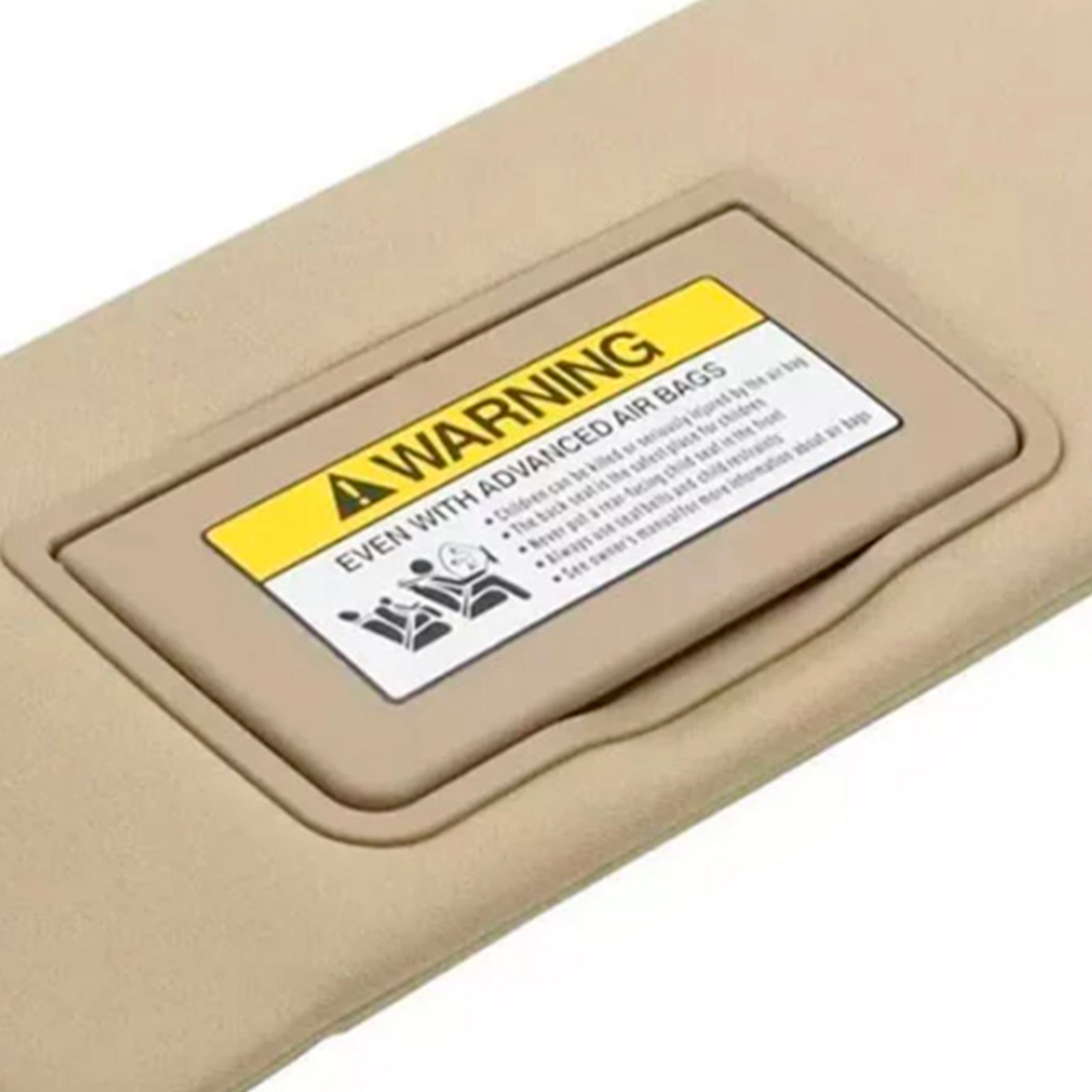 2008-2017 Honda Accord Beige Left Driver Side Sun Visor 83280TA5A51ZA