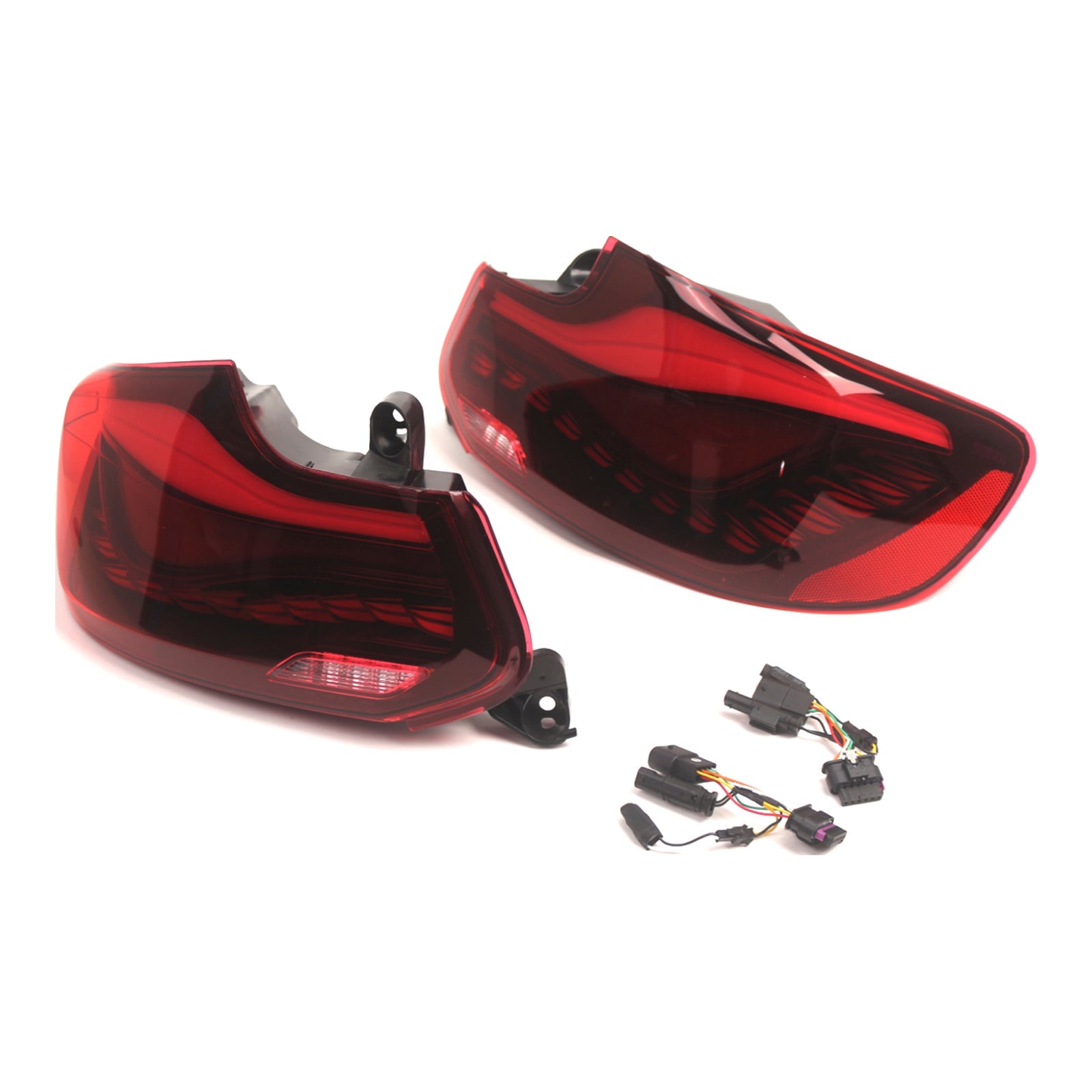 2014-2021 BMW M2 M238i, M240i L&R Red LED Tail Lights Rear Lamp Assembly 63219491591