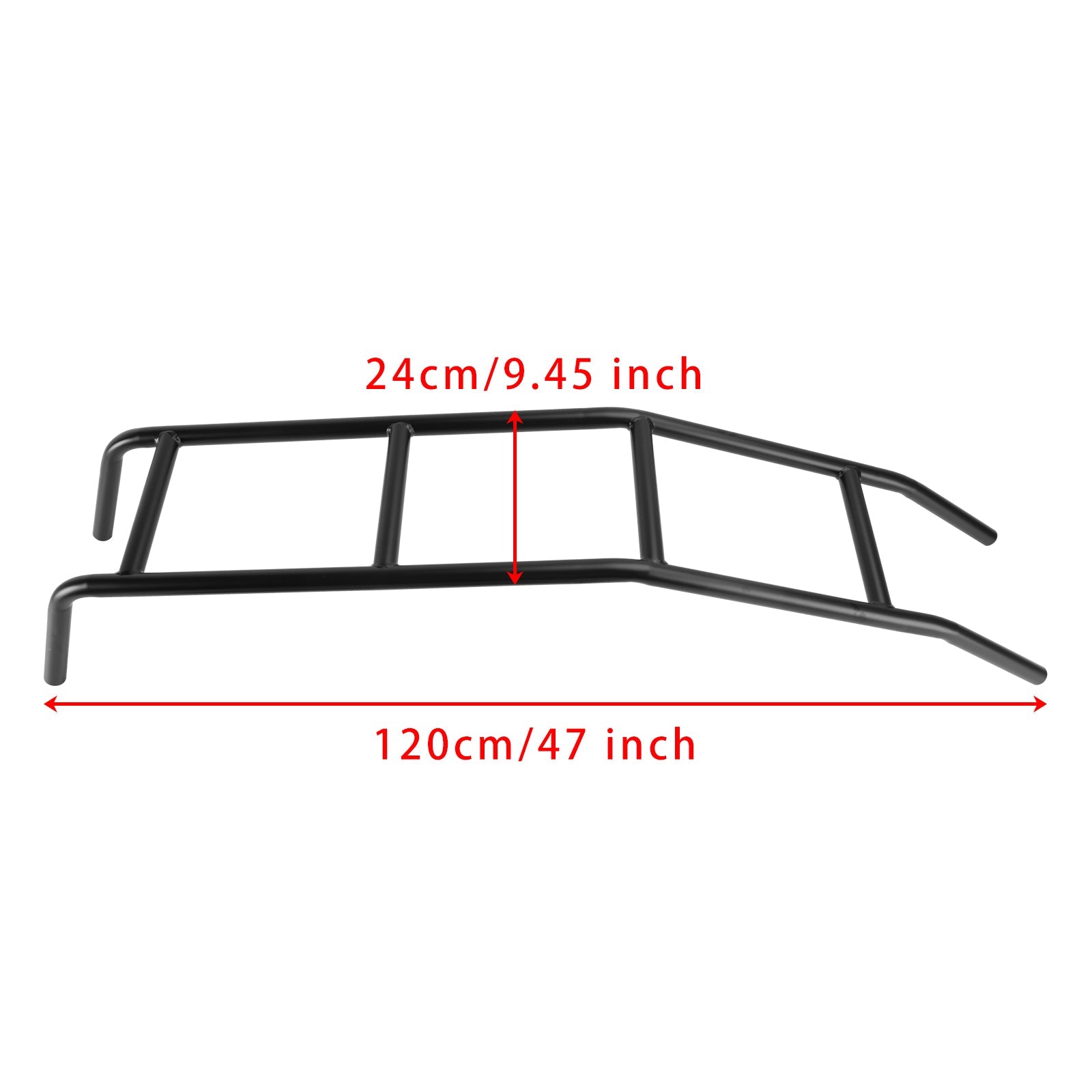 Tailgate Hatch Ladder Accessories Black For Toyota 4Runner 5th Gen 2010-2024