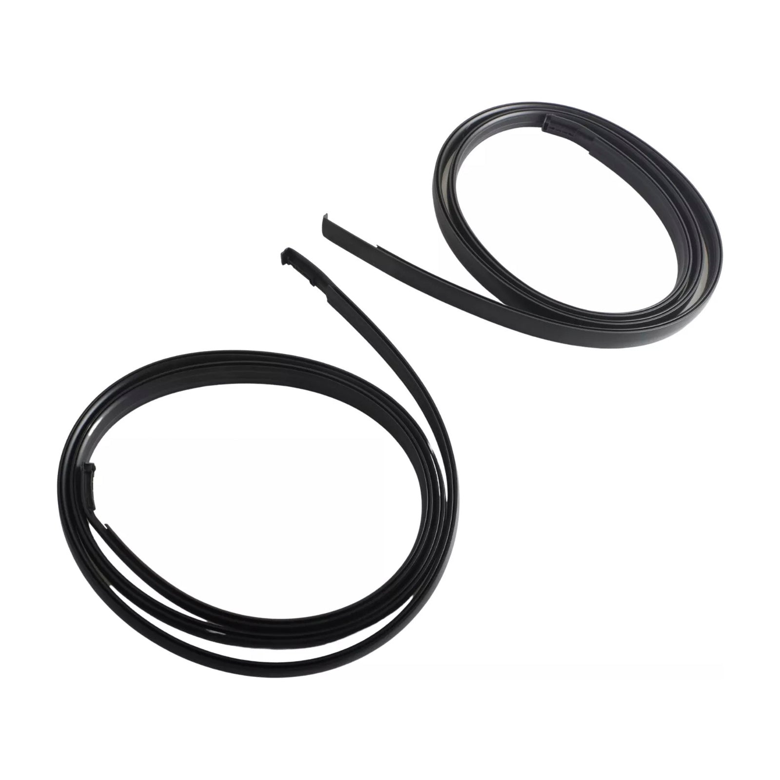 2008-2021 Toyota SEQUOIA 2PCS Roof Drip Molding Trim Left & Right Side Rubber